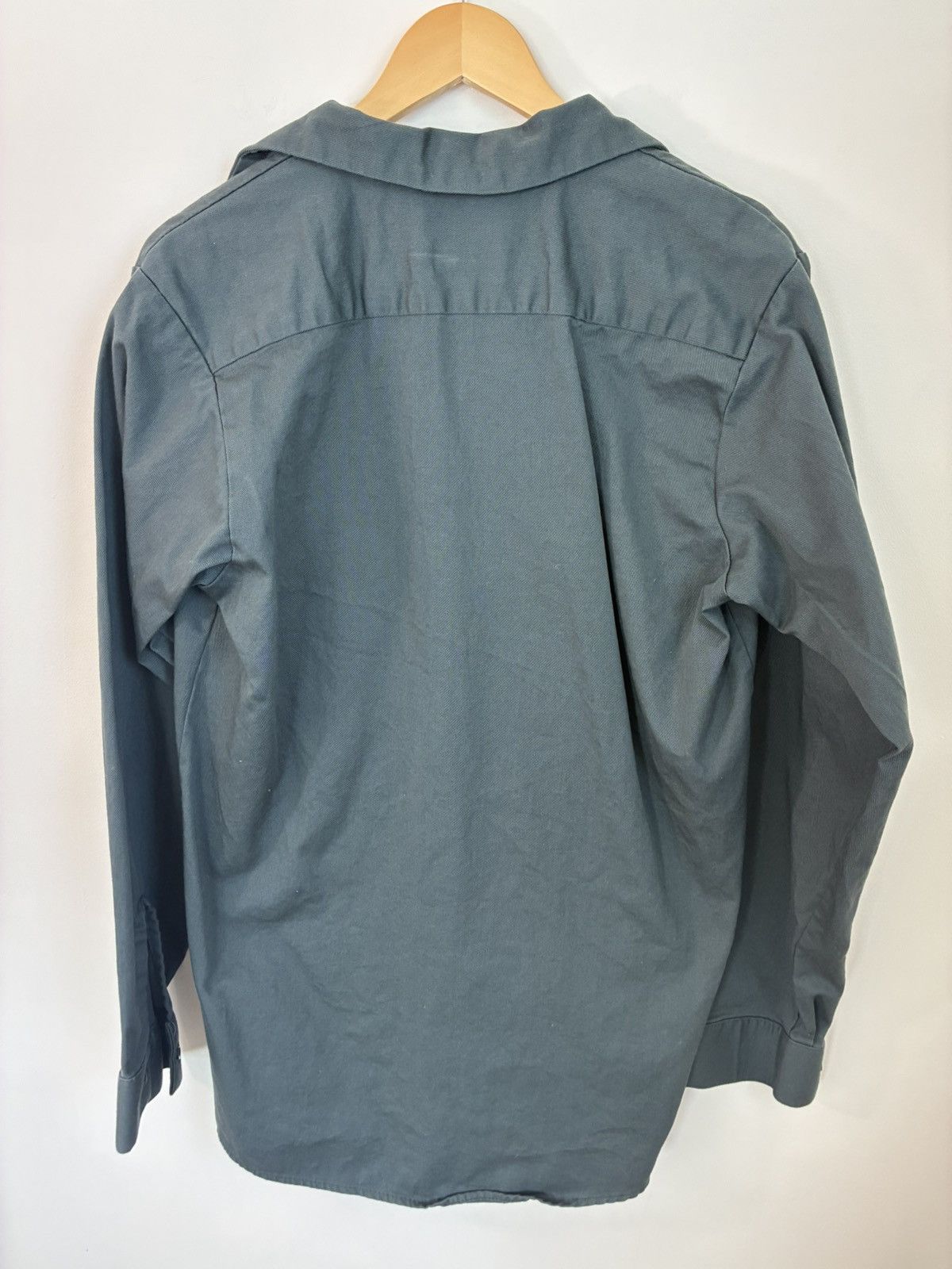 Vintage Vintage Thrashed Faded Mechanic Work Shirt Size US M / EU 48-50 / 2 - 5 Thumbnail