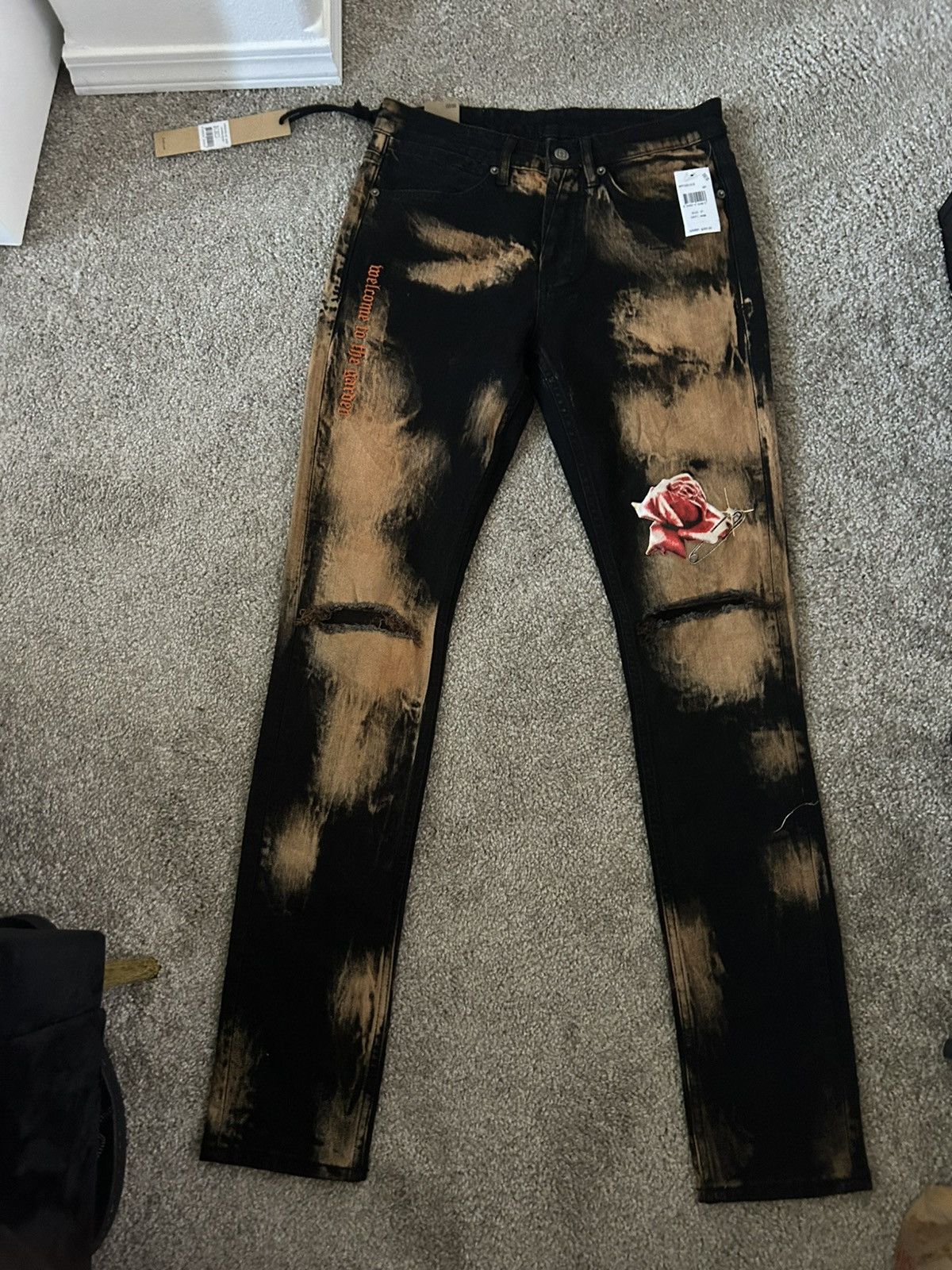 Ksubi Van Winkle HellFire Jeans Size US 31 - 1 Thumbnail