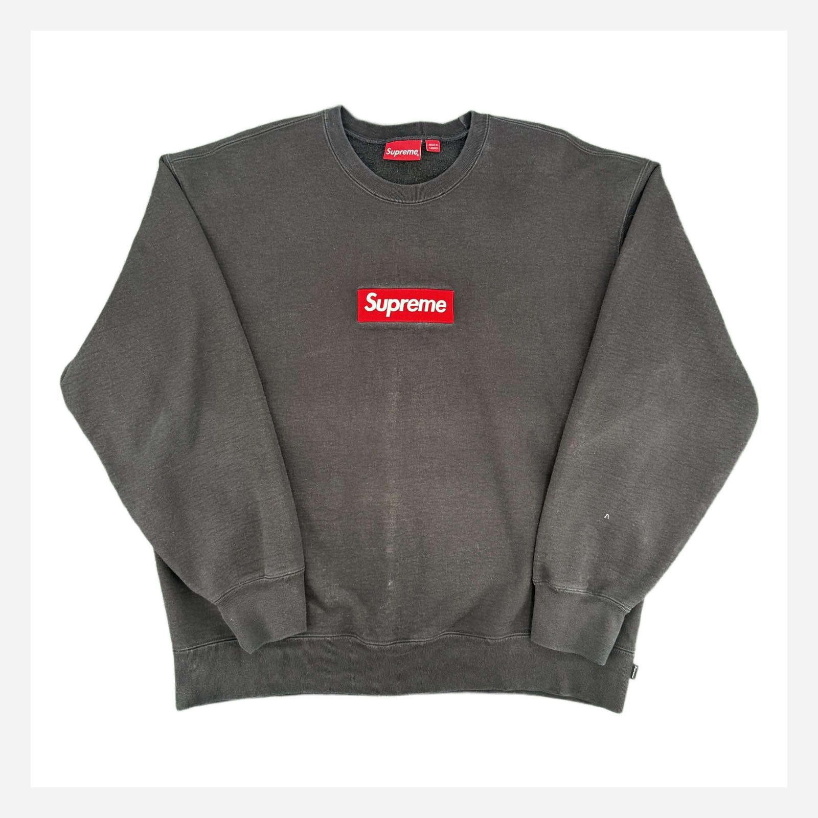 Supreme Supreme Box Logo Crewneck XL Used Size US XL / EU 56 / 4 - 1 Thumbnail