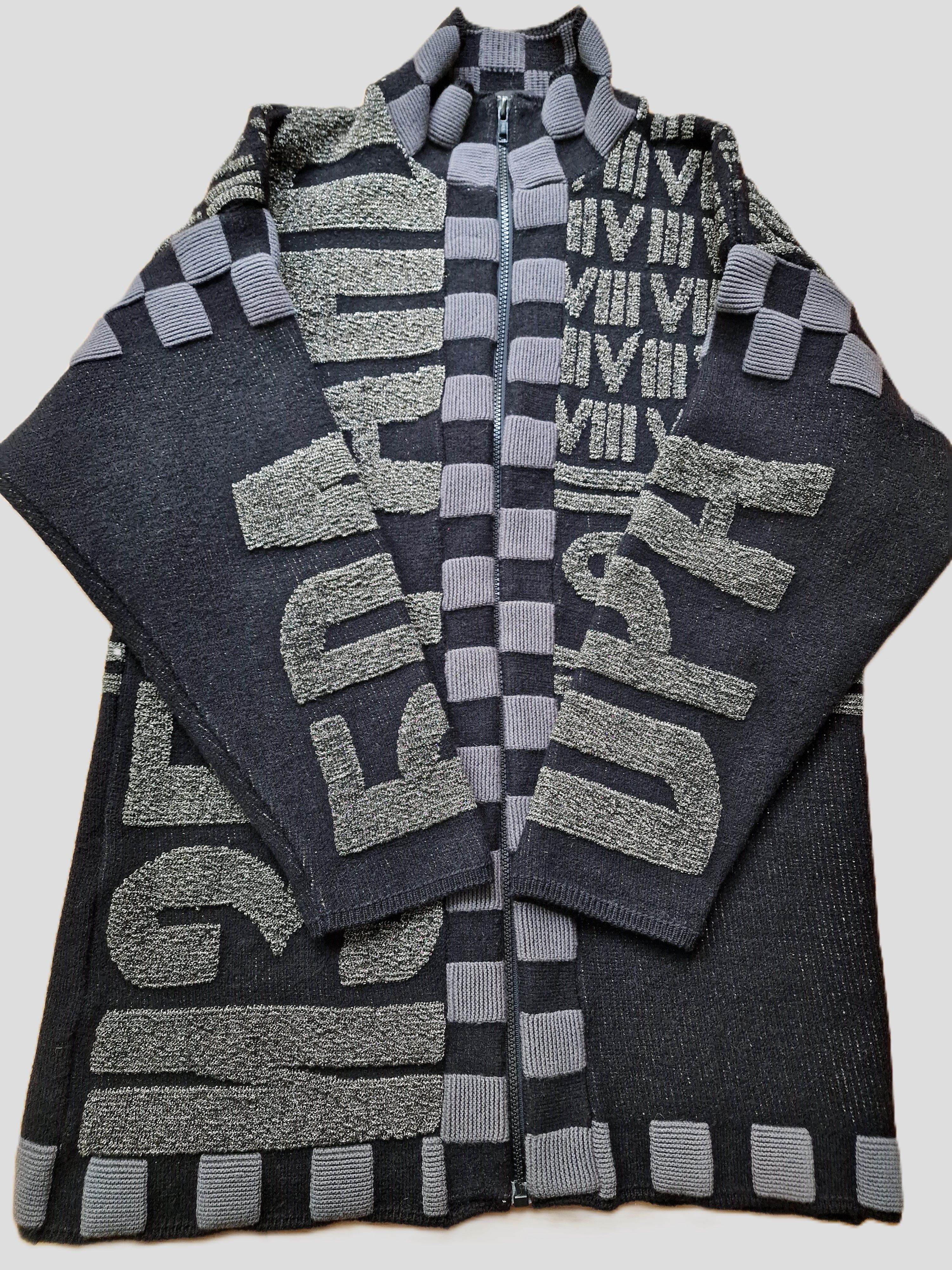 Jean Paul Gaultier Jean Paul Gaultier Equator F/W 1986 Russian Lurex Sweater Size US L / EU 52-54 / 3 - 6 Thumbnail