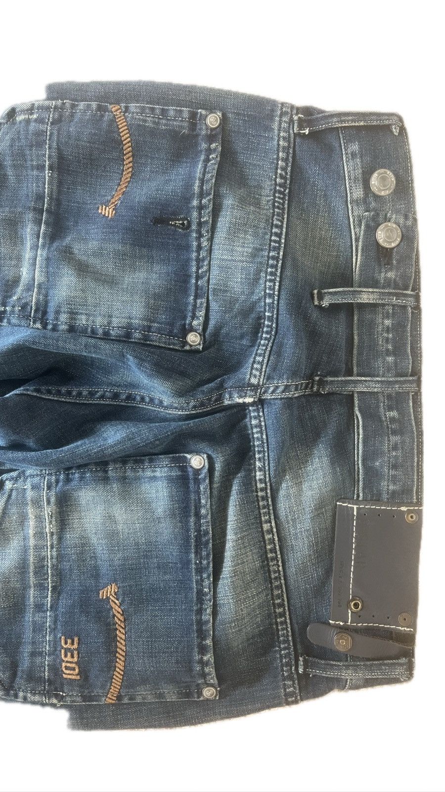 G-Star Vintage G-star raw jeans 3301 y2k like rare Japanese brand Size US 32 / EU 48 - 3 Thumbnail