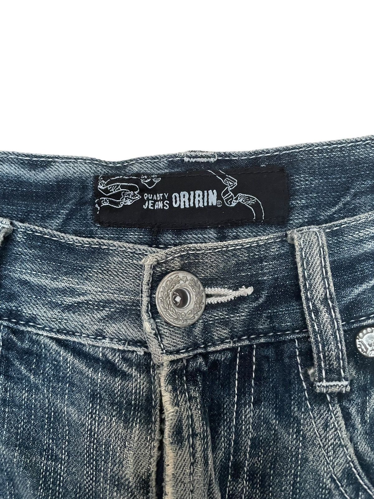 Japanese Brand Vintage Japanese Brand Oririn Patchwork Jeans 1990s Size US 32 / EU 48 - 11 Thumbnail