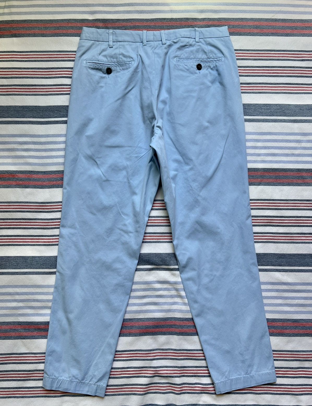 Sid Mashburn Sid Mashburn Sport Trouser Summer Poplin Cotton Chino Size US 34 / EU 50 - 2 Thumbnail