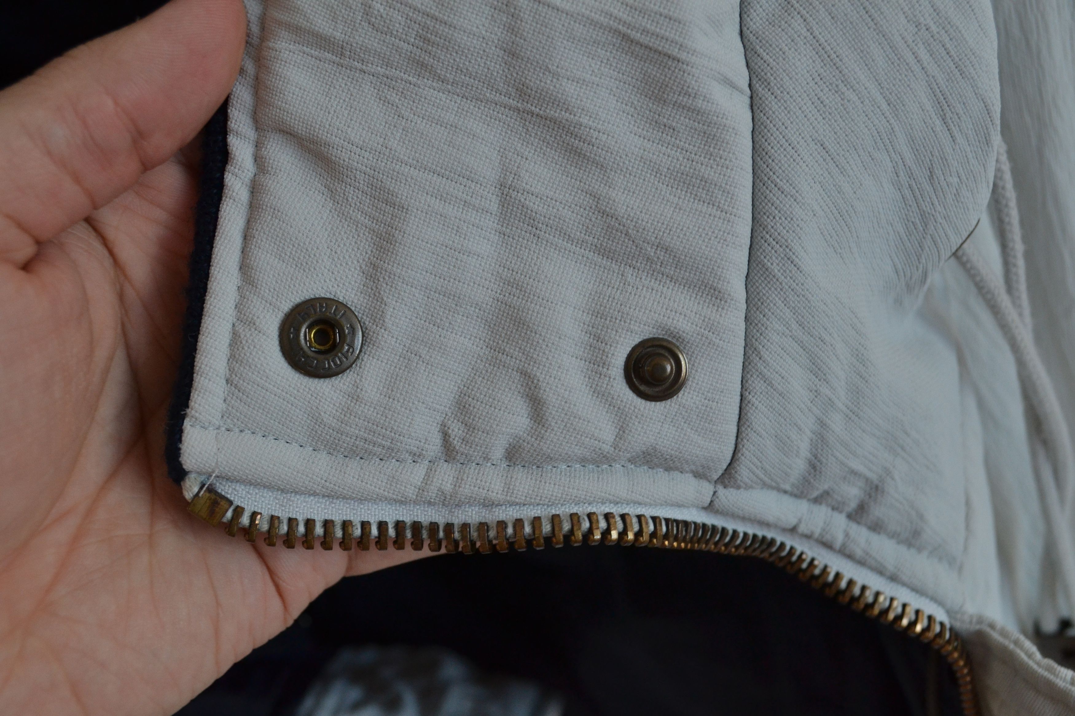 Emporio Armani Emporio Armani Bomber Jacket Aviator Vintage White 90s Size US L / EU 52-54 / 3 - 7 Thumbnail