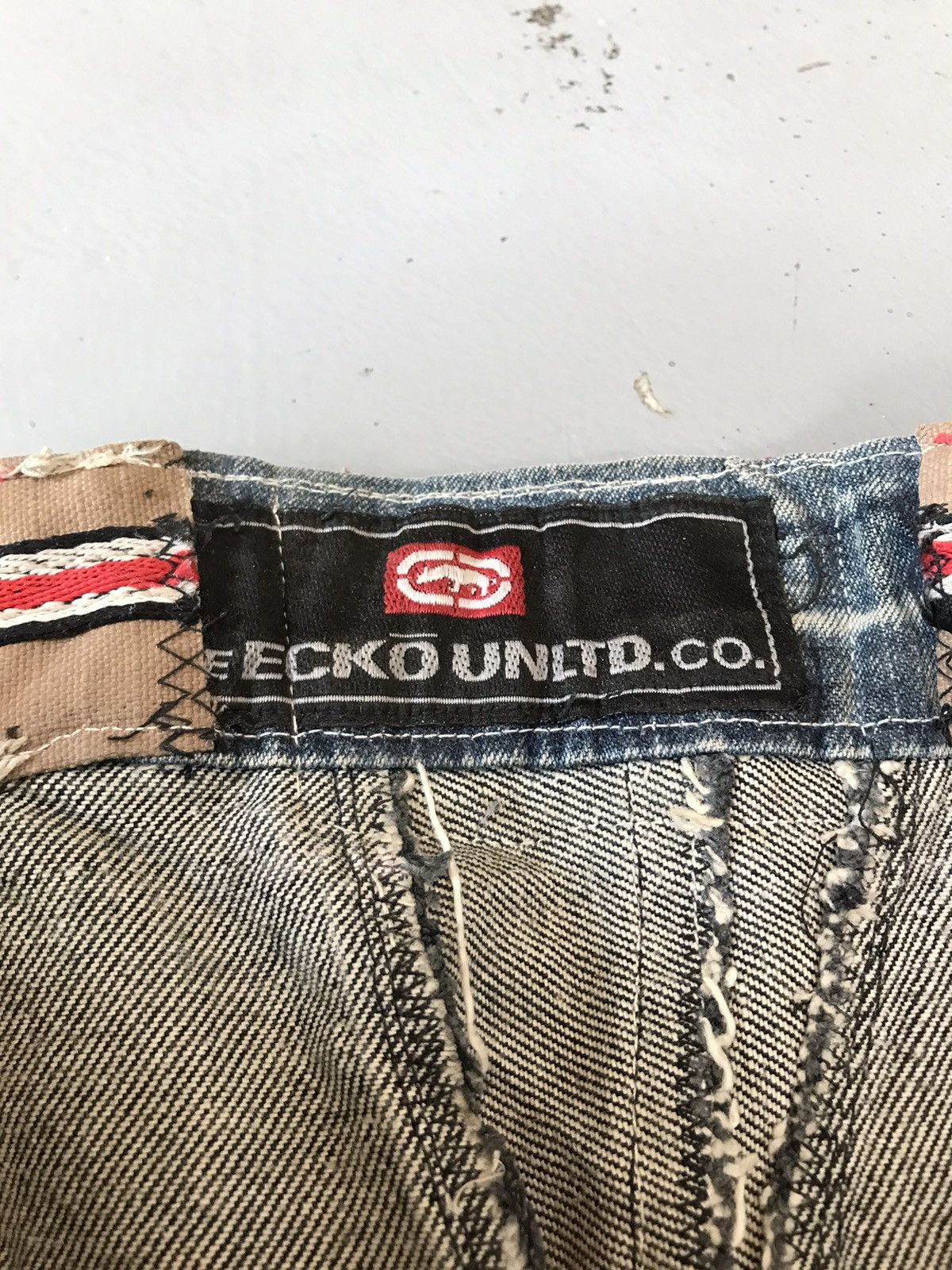 Ecko Unltd. × Vintage Y2K style Ecko UNLTD Denim Size US 35 - 10 Thumbnail