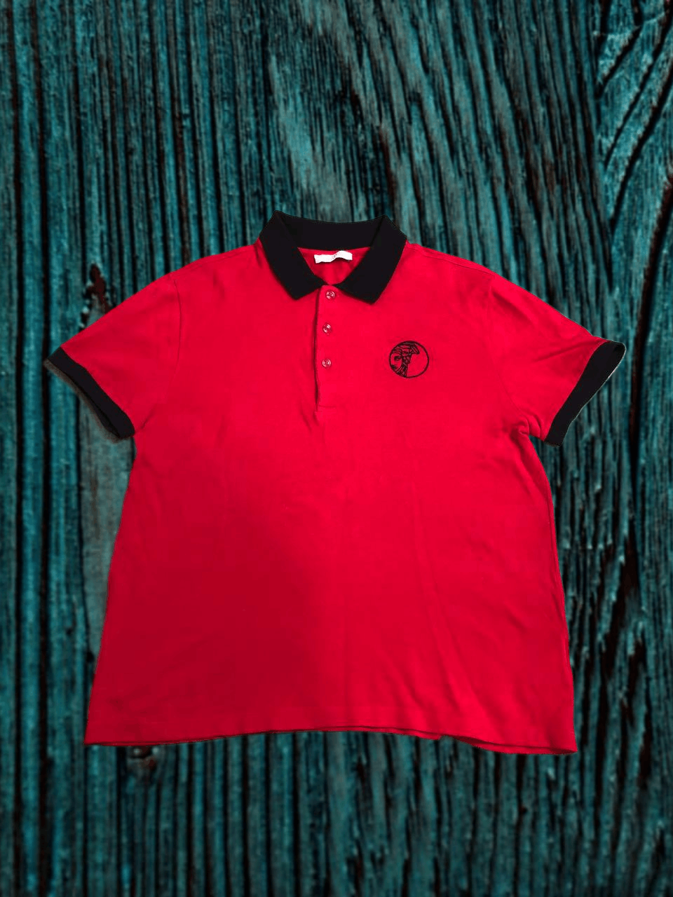 Versace Versace Collection Polo Shirt Men's Short Sleeve Medusa Logo Size US L / EU 52-54 / 3 - 1 Thumbnail