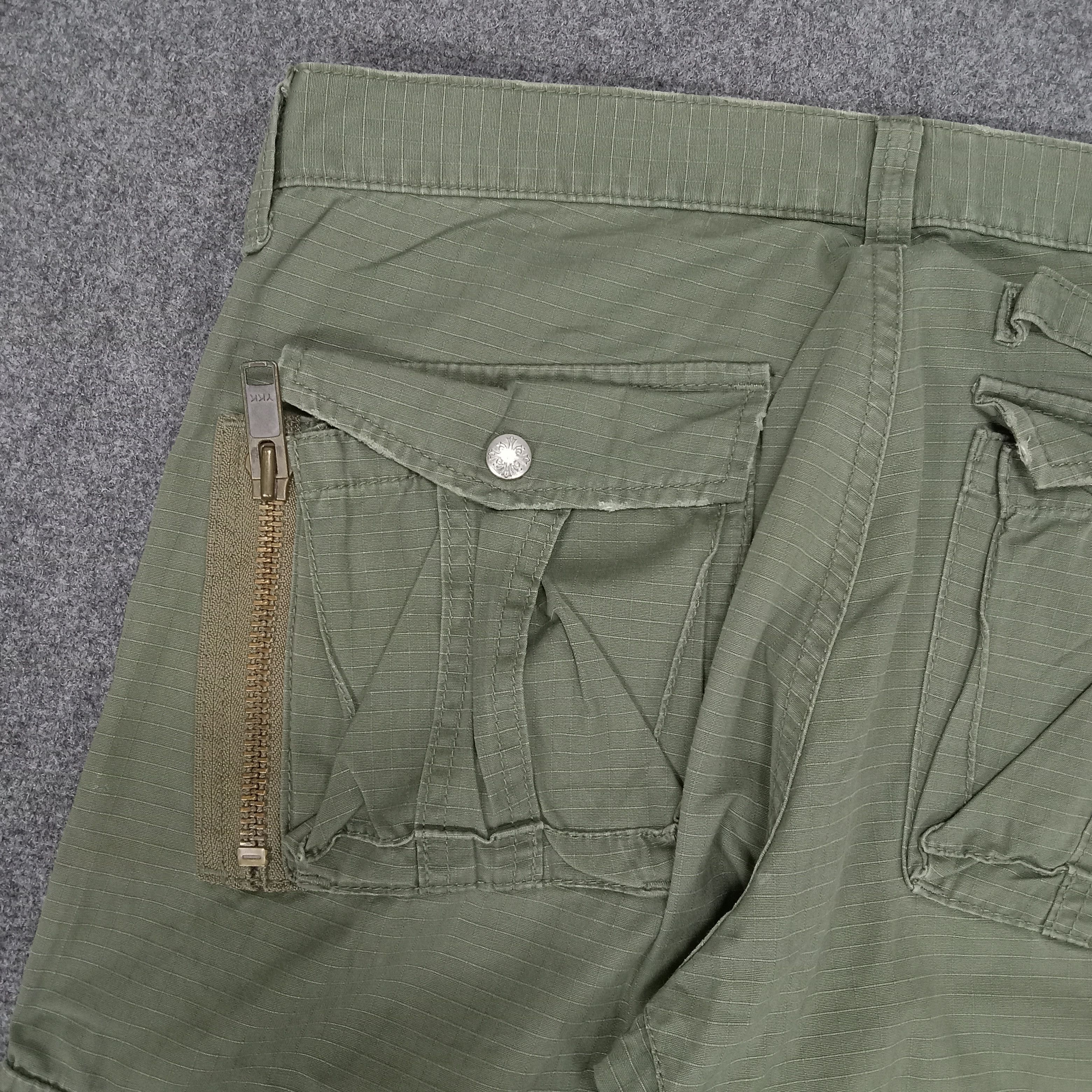 Alpha Industries × Vintage Alpha Industries Military Style Cargo Pants Size US 31 - 8 Thumbnail
