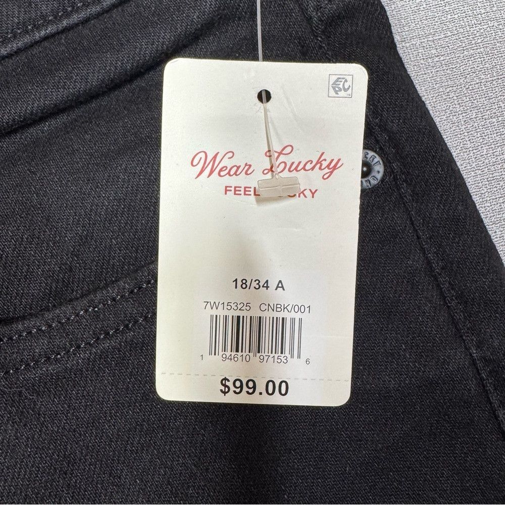 Lucky Brand NWT New $99 Lucky Brand High Rise Bridgette Skinny Jeans In Size 34" / US 12 / IT 48 - 6 Thumbnail