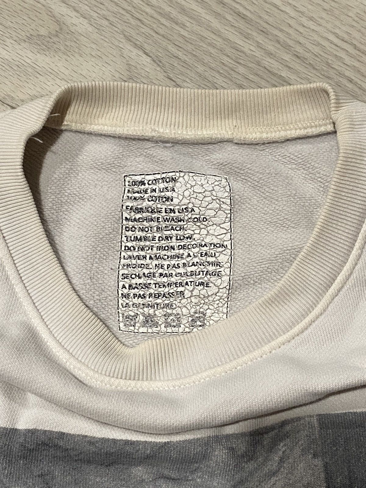 DENIM TEARS Denim Tears No Vacancy Inn David Hammons Crewneck Size US L / EU 52-54 / 3 - 7 Thumbnail
