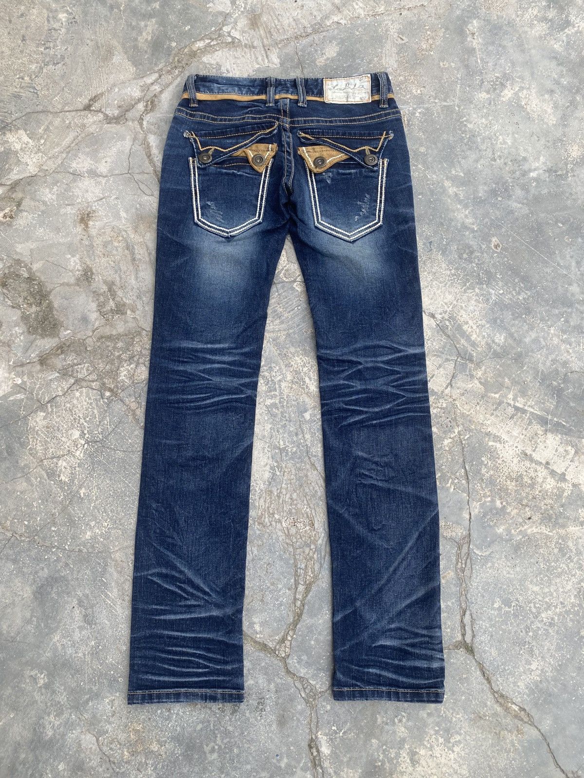 Japanese Brand LOLITA Beautifully Seasoned Skinny Jeans Size US 26 / EU 42 - 3 Thumbnail