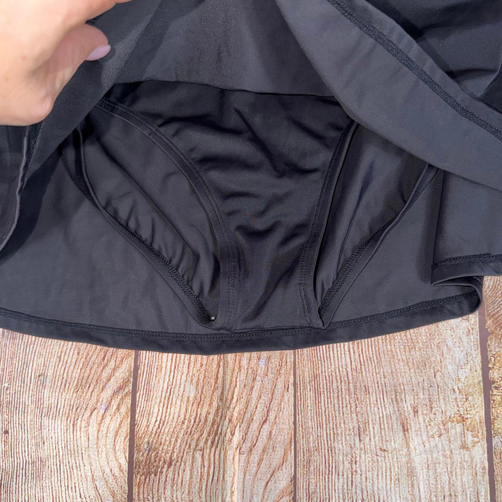 Jantzen Jantzen Size 8 Black Swim Skirt Size ONE SIZE - 2 Thumbnail