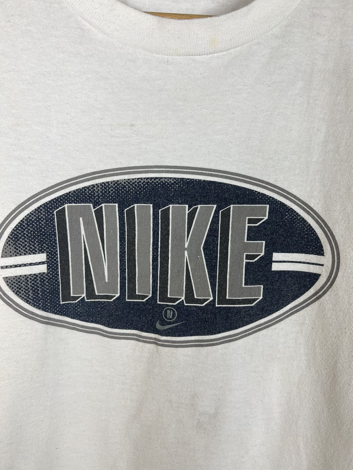 Nike Vintage Nike 90s Big Logo Swoosh Tee Size US S / EU 44-46 / 1 - 4 Thumbnail