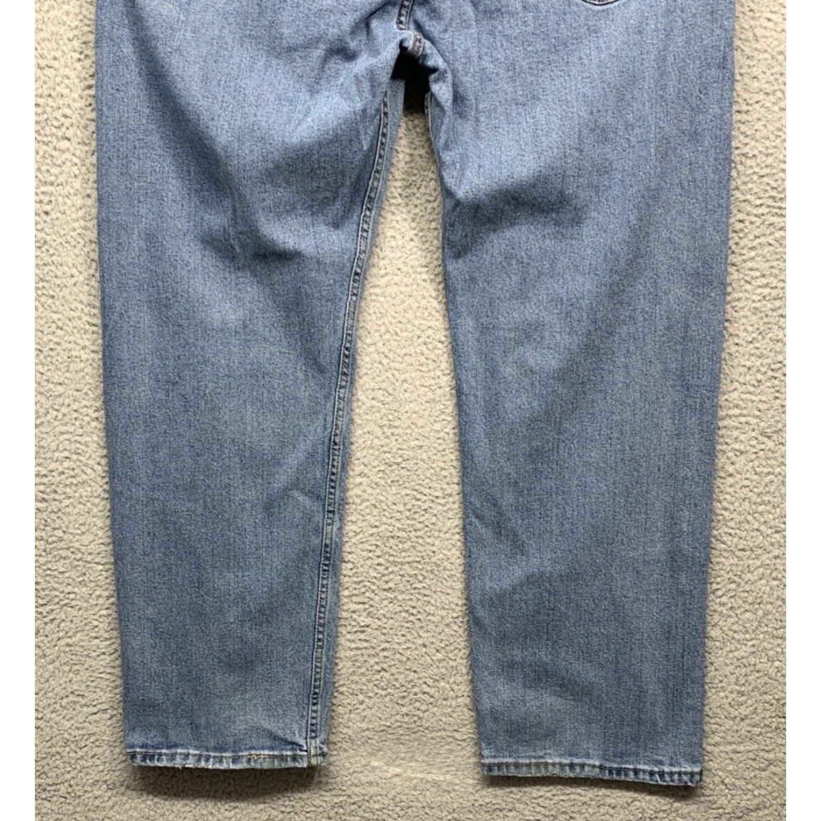 Vintage Levi Strauss Gold Signature Jeans Men 42W Regular Fit Medium Blue Denim Classic 5-Pocket Distressed No N/A Size US 42 / EU 58 - 6 Thumbnail