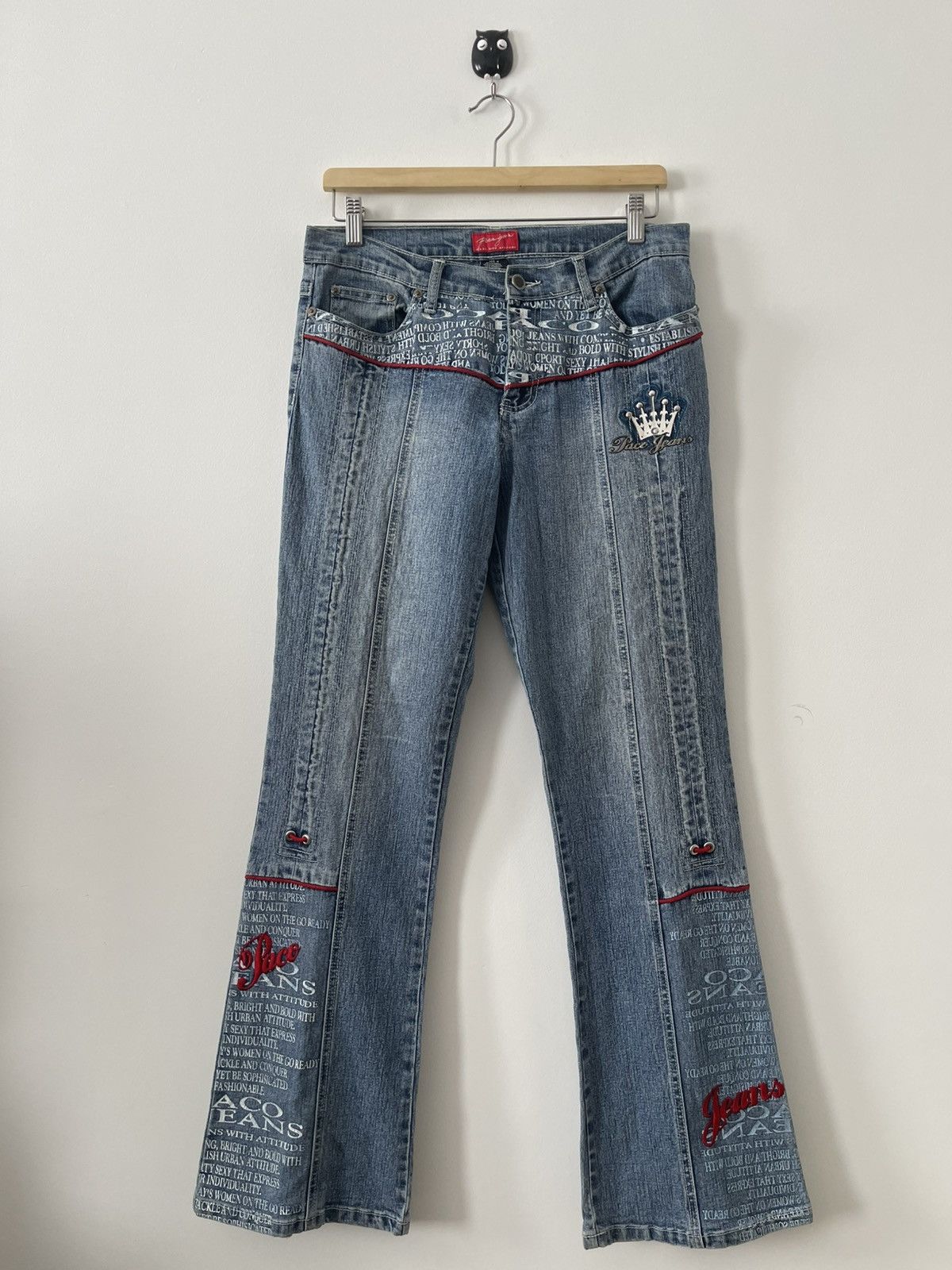 Vintage Rare Vintage PACO JEANS Flare Bootcut Denim Hip Hop Style Size US 30 / EU 46 - 1 Thumbnail