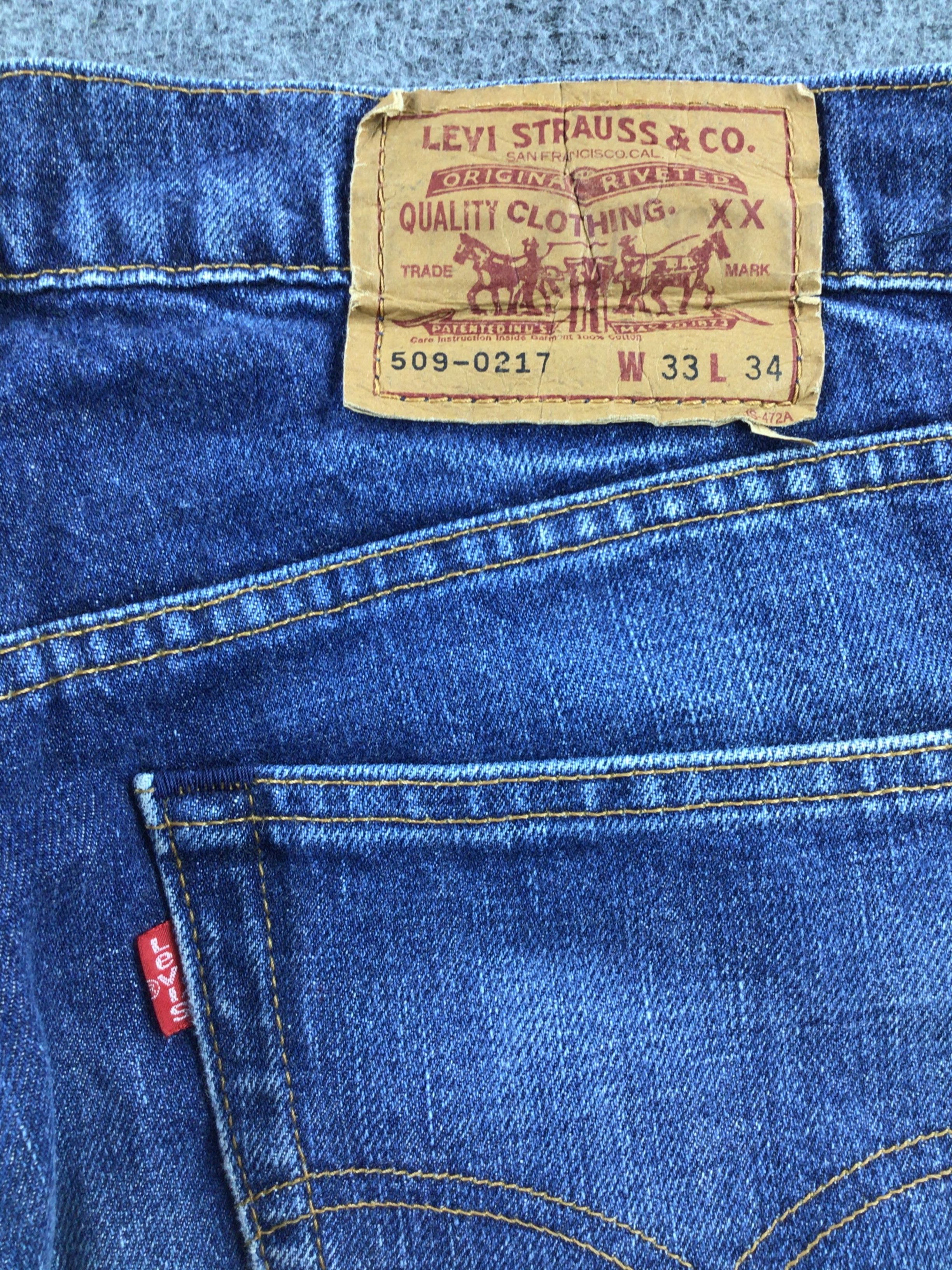 Levi's × Vintage Vintage Levis 509 Jeans-JM463 Size US 33 - 5 Thumbnail