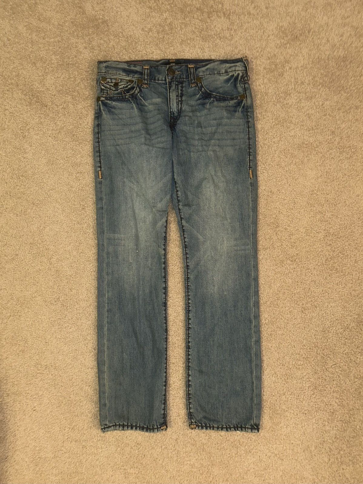 True Religion True Religion- Ricky Straight leg Size US 34 / EU 50 - 1 Thumbnail