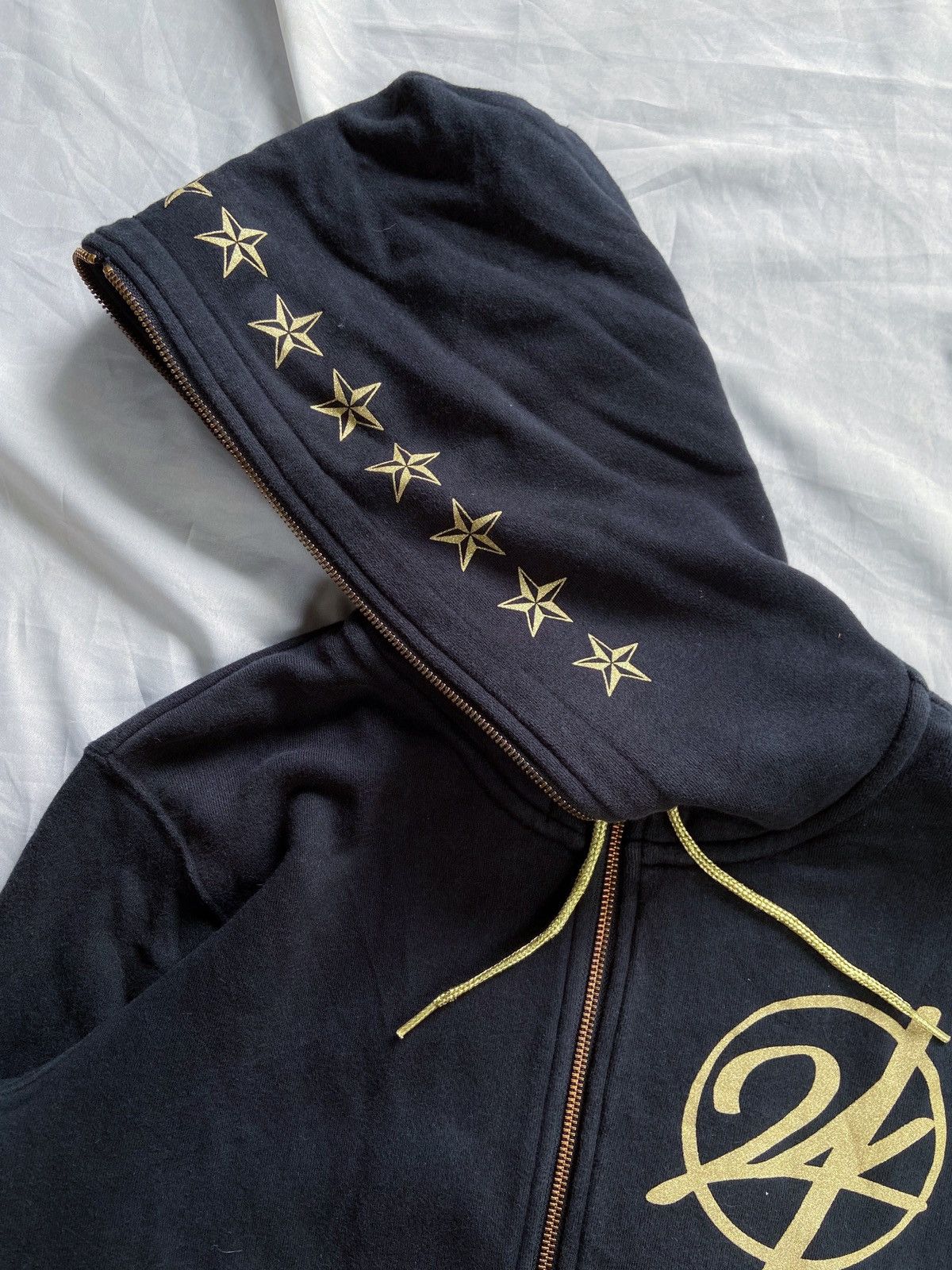 Japanese Brand GOLDS 24 KARATS DIGGERS ZIP HOODIE undercover number nine Size US M / EU 48-50 / 2 - 12 Thumbnail