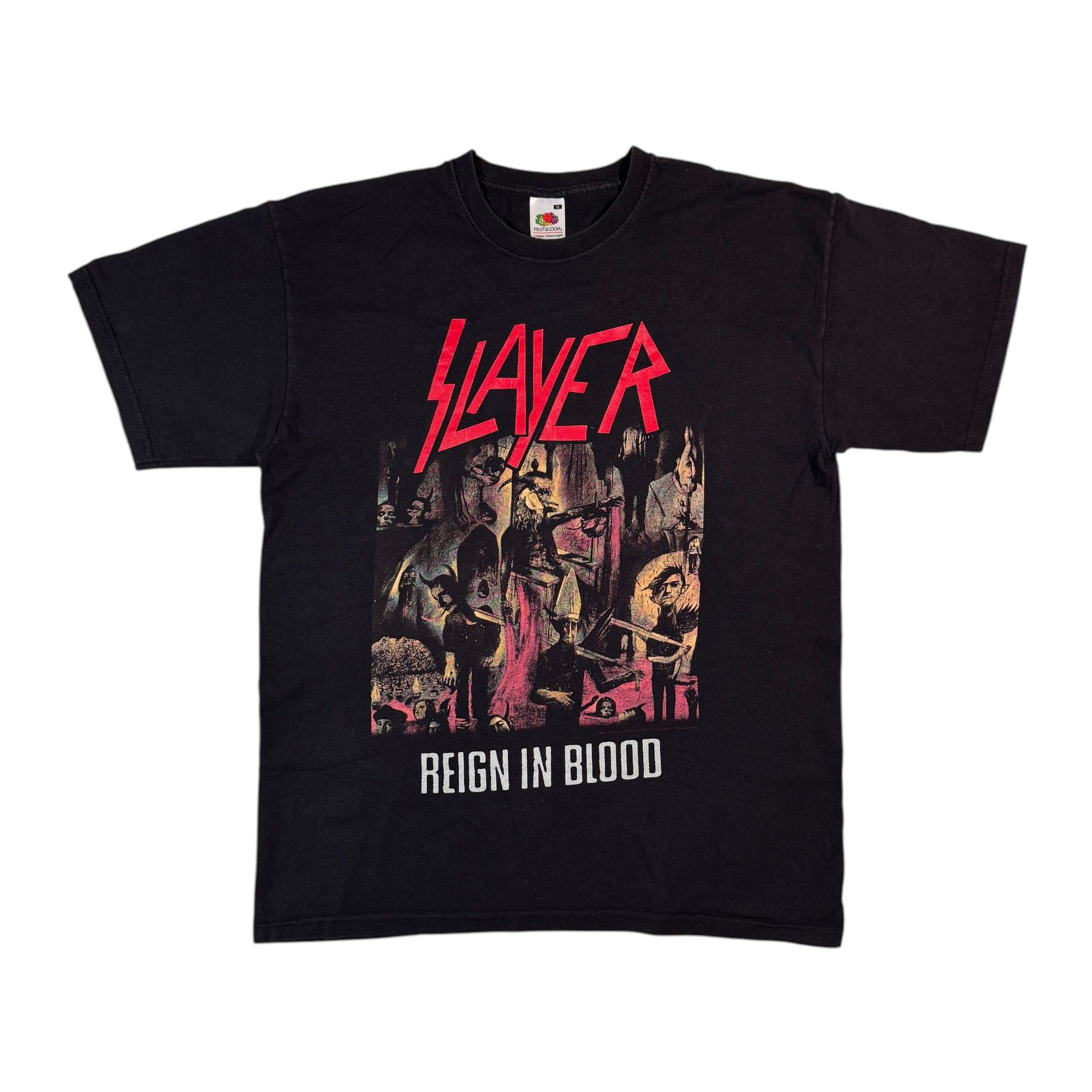 Slayer Vintage 00s Slayer Reign in Blood T-shirt Y2k MetalTee M Size US M / EU 48-50 / 2 - 1 Thumbnail