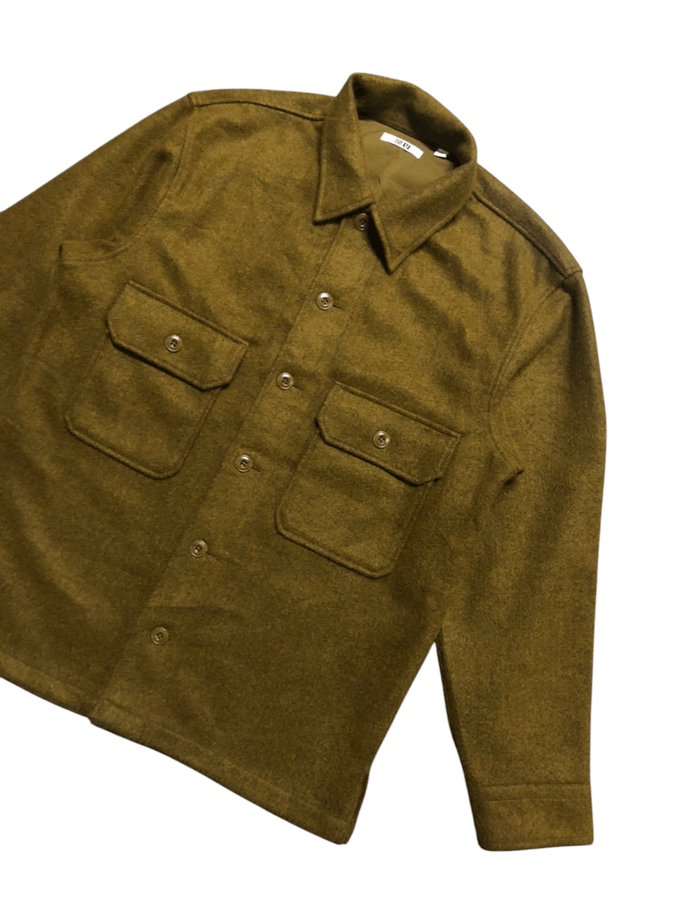 Japanese Brand × Undercover × Uniqlo Uniqlo Undercover Wool Shirt Jacket Size US M / EU 48-50 / 2 - 5 Thumbnail