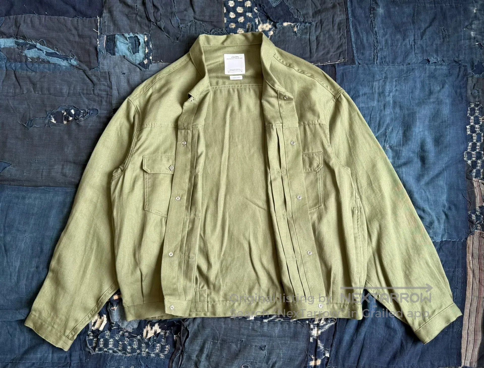Visvim VISVIM 24SS 101XX Linen Wool Jacket. Size US XL / EU 56 / 4 - 2 Thumbnail