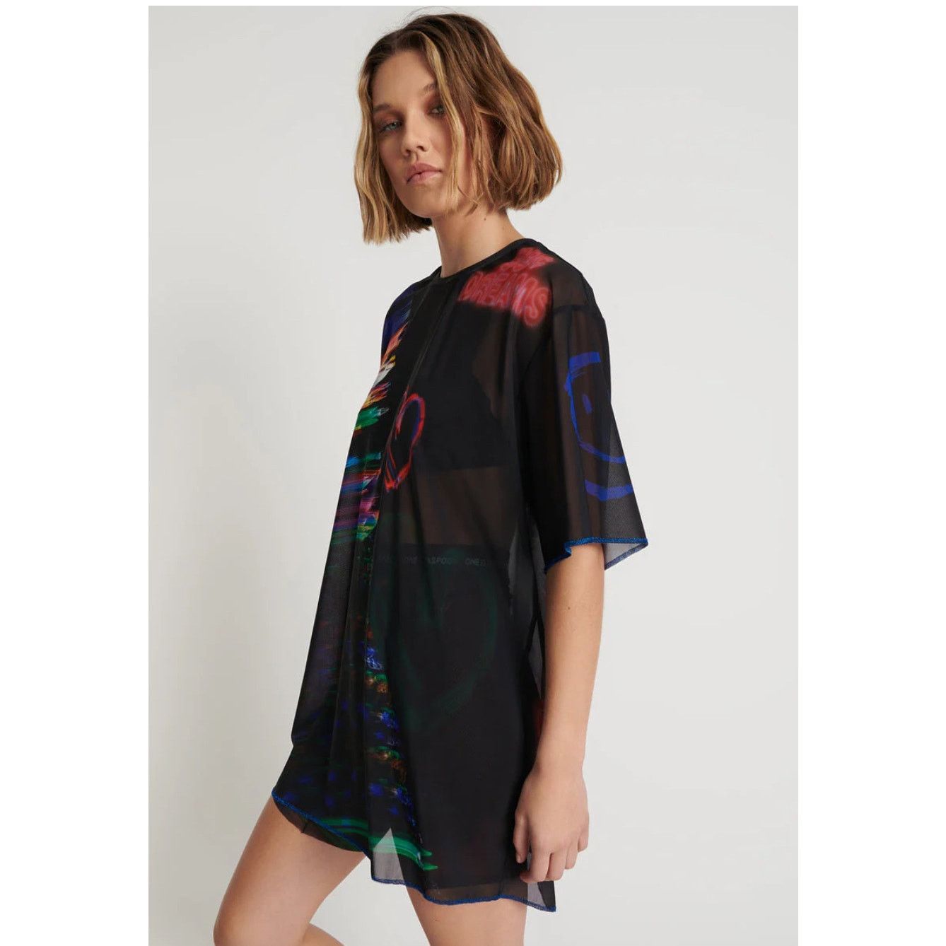 One Teaspoon One Teaspoon, 99 Cent Dreams Mess T Dress, NWT, XS Size XS / US 0-2 / IT 36-38 - 3 Thumbnail
