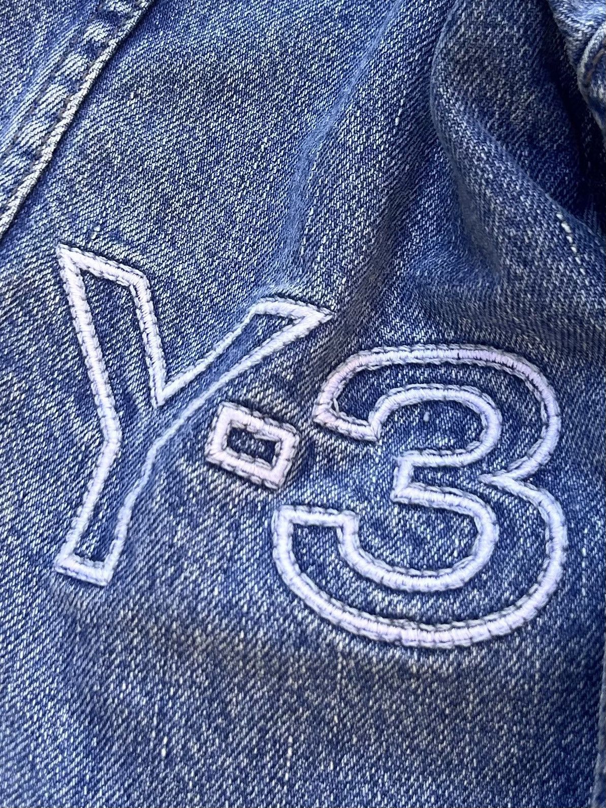 Yohji Yamamoto Sample Y-3 adidas Yohji Yamamoto vintage denim jacket Size US M / EU 48-50 / 2 - 7 Thumbnail