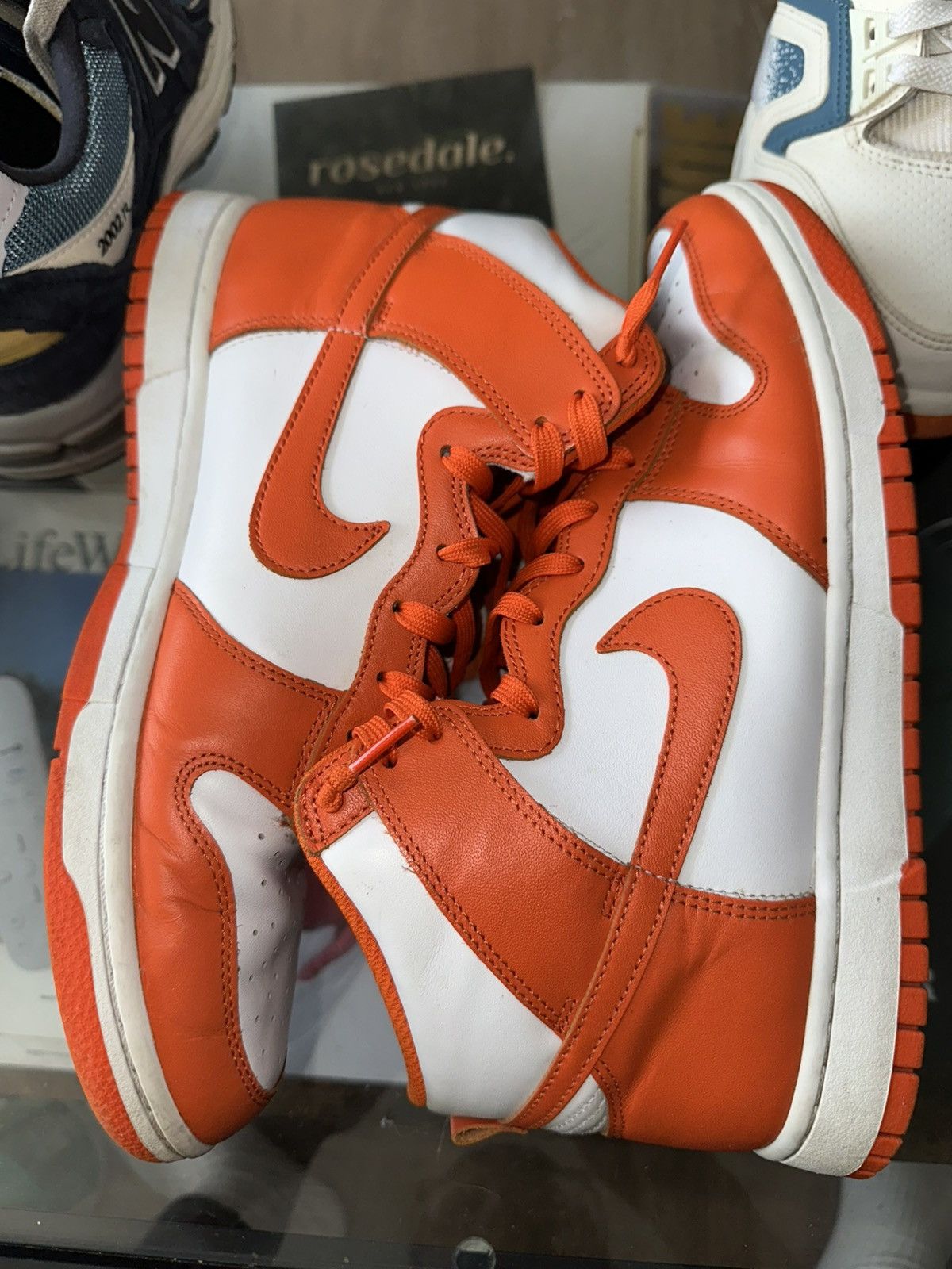 Nike Nike Dunk High Orange Size US 10 / EU 43 - 3 Thumbnail