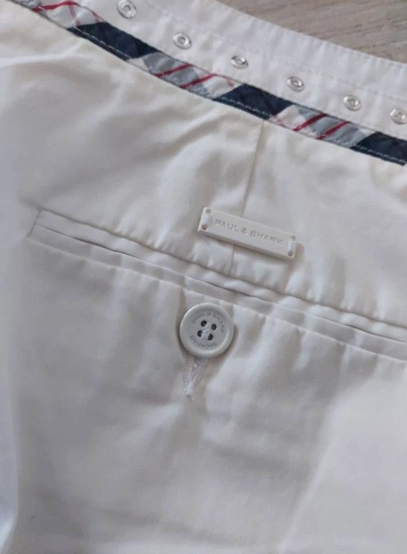 Paul & Shark Paul & Shark white cropped pants 10 Size 28" / US 6 / IT 42 - 2 Thumbnail