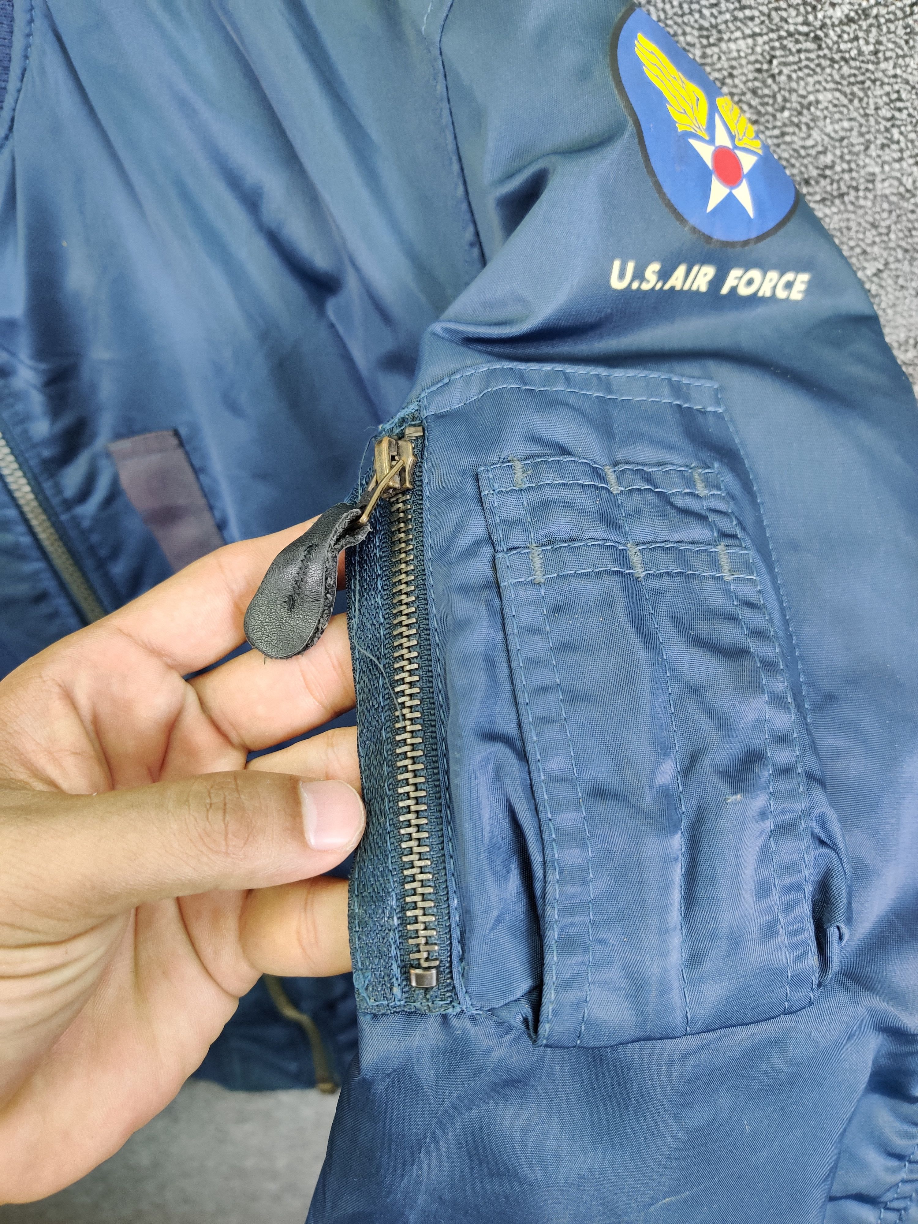 Vintage Vintage Fancy Ball Us Air Force Ma-1 Bomber Flight Jacket Size US M / EU 48-50 / 2 - 9 Thumbnail