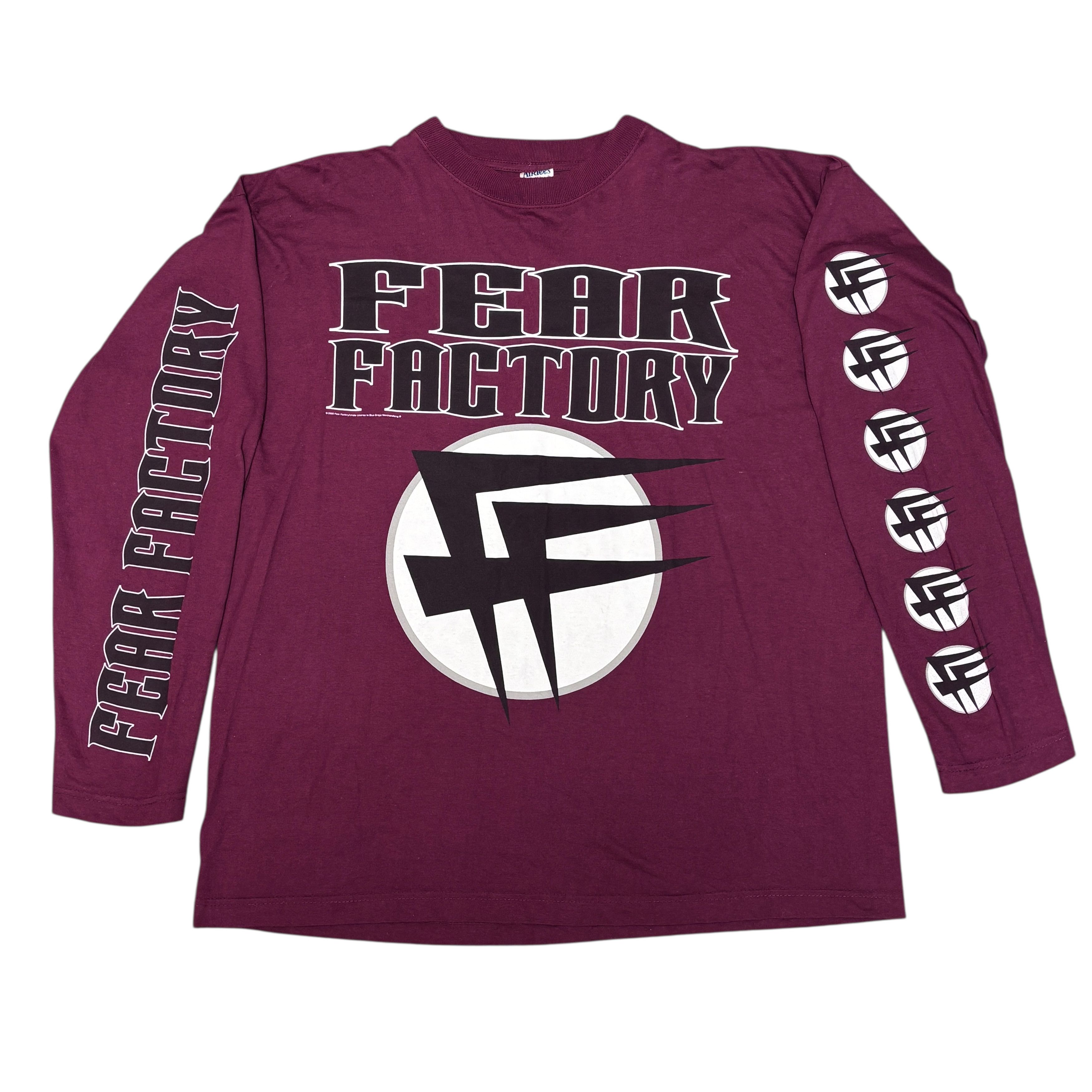 Vintage Fear Factory Shirt 2000 Metal Band Tee Deftones Korn