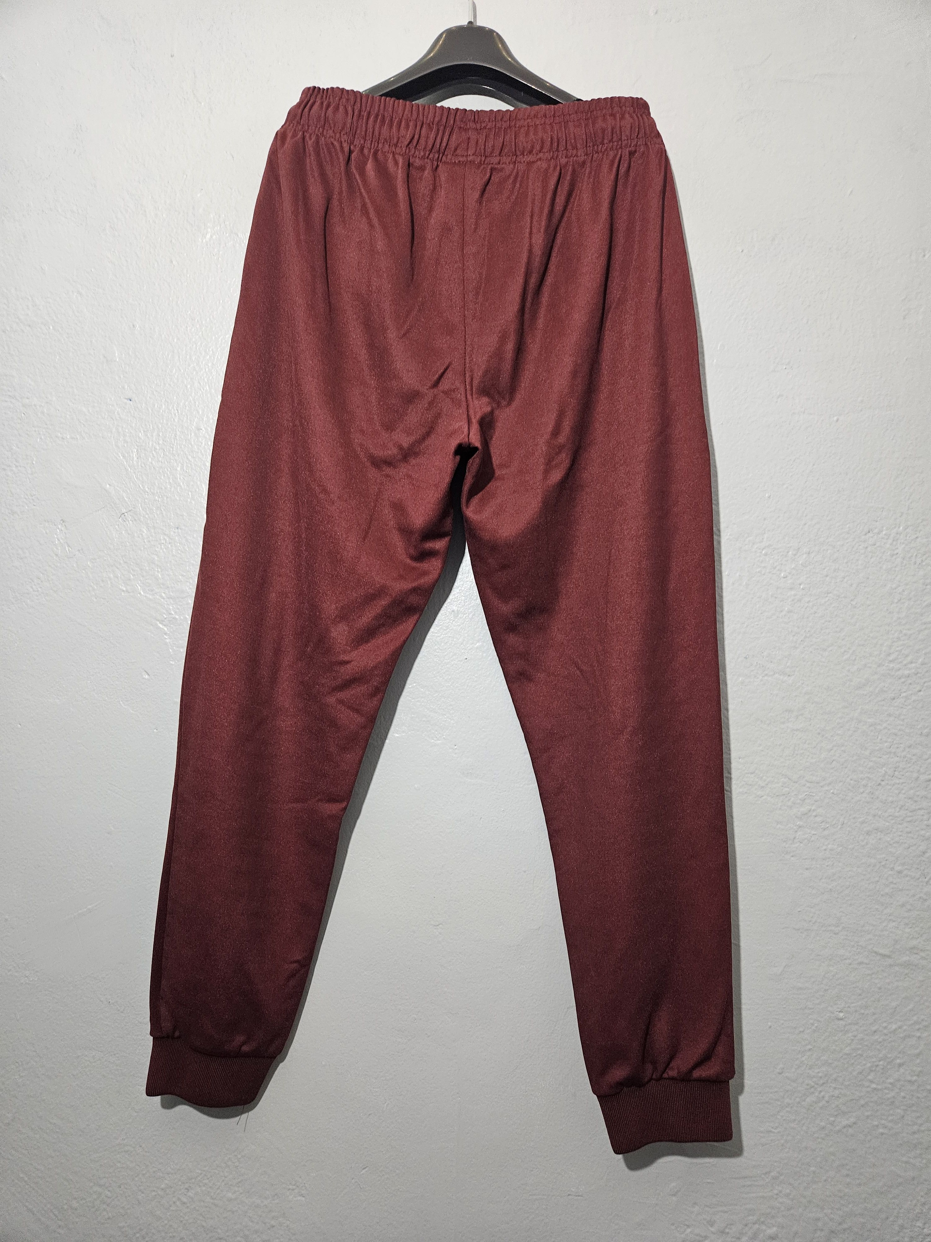 Ellesse Maroon Patched Sports Logo Joggers Size US 32 / EU 48 - 6 Thumbnail