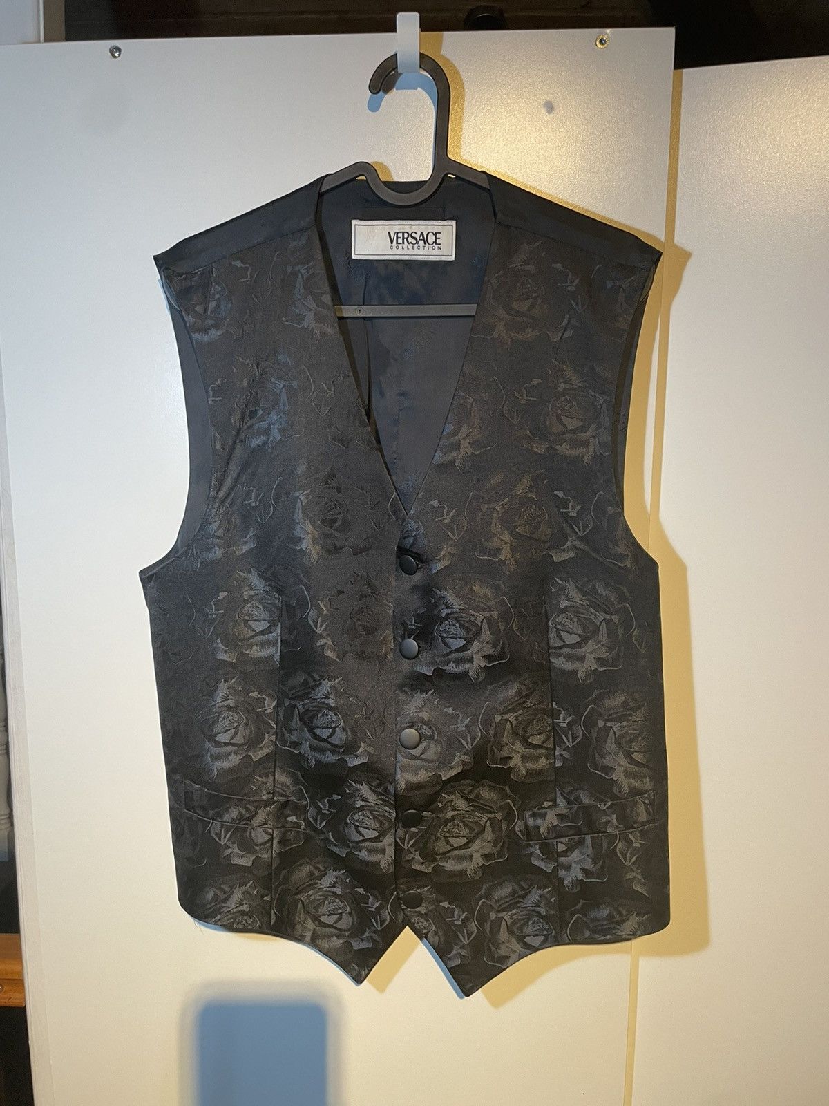 Versace Rare 90s Gianni Versace Silk Vest jacket Size US M / EU 48-50 / 2 - 1 Thumbnail