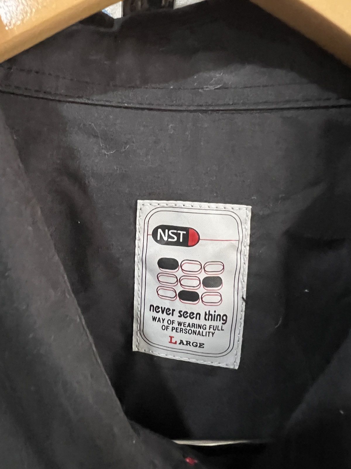 Japanese Brand 🔥Never Seen Thing Patches Shirt Size US M / EU 48-50 / 2 - 9 Thumbnail
