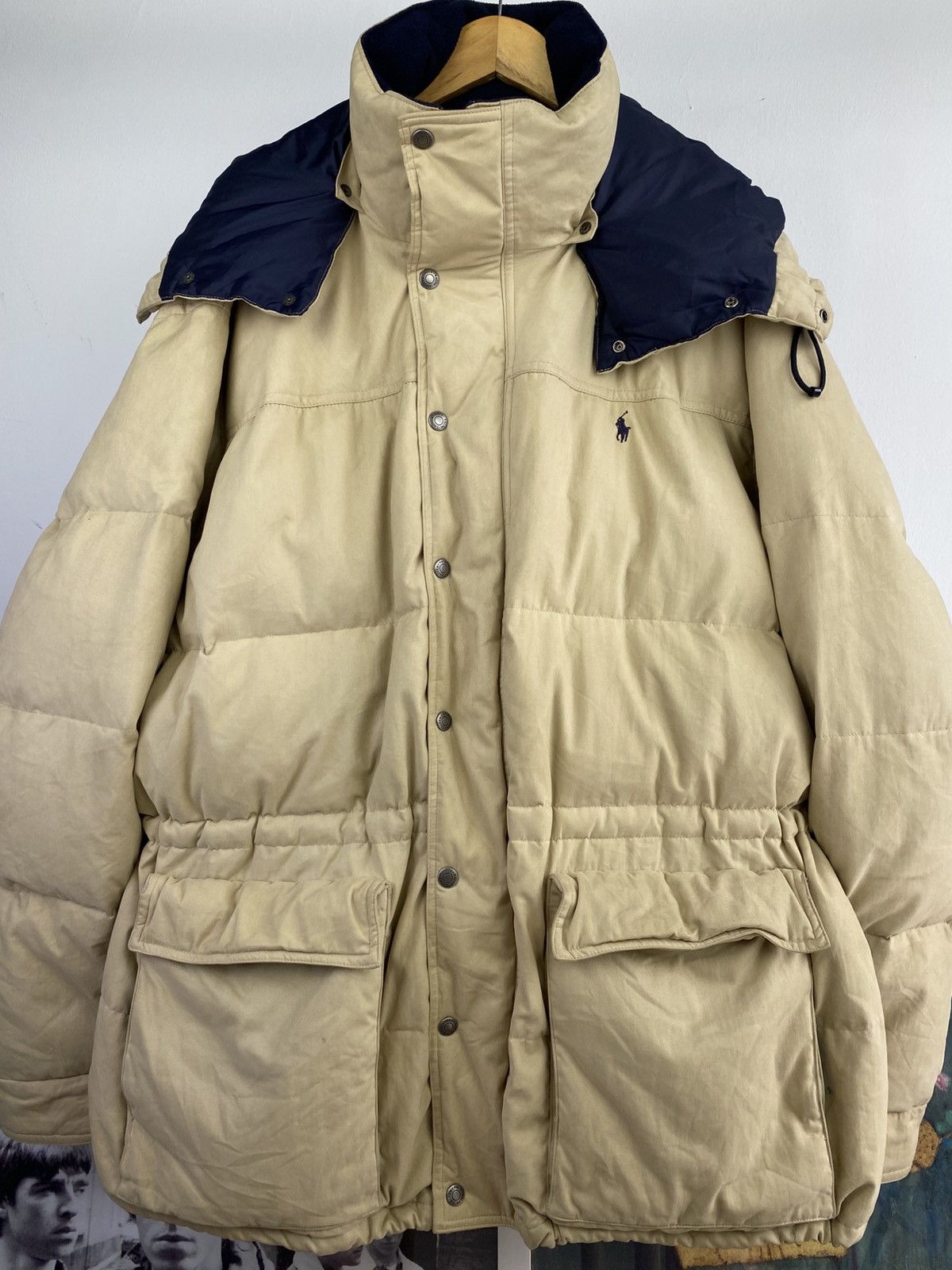 Polo Ralph Lauren 90’s Polo Ralph Lauren Waterfowl Hooded Down Jacket Size US XXL / EU 58 / 5 - 10 Thumbnail