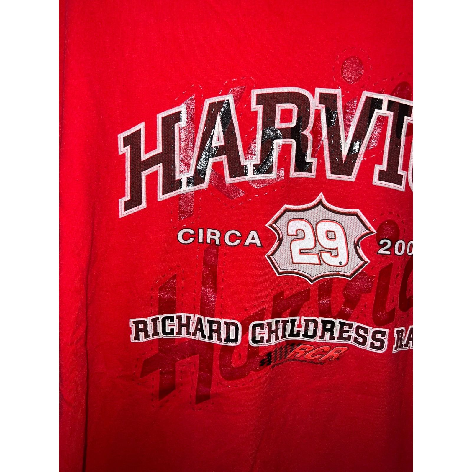 NASCAR Vintage Nascar Shirt Harvick Richard Childress Red Tee 2XL Size US XXL / EU 58 / 5 - 2 Thumbnail