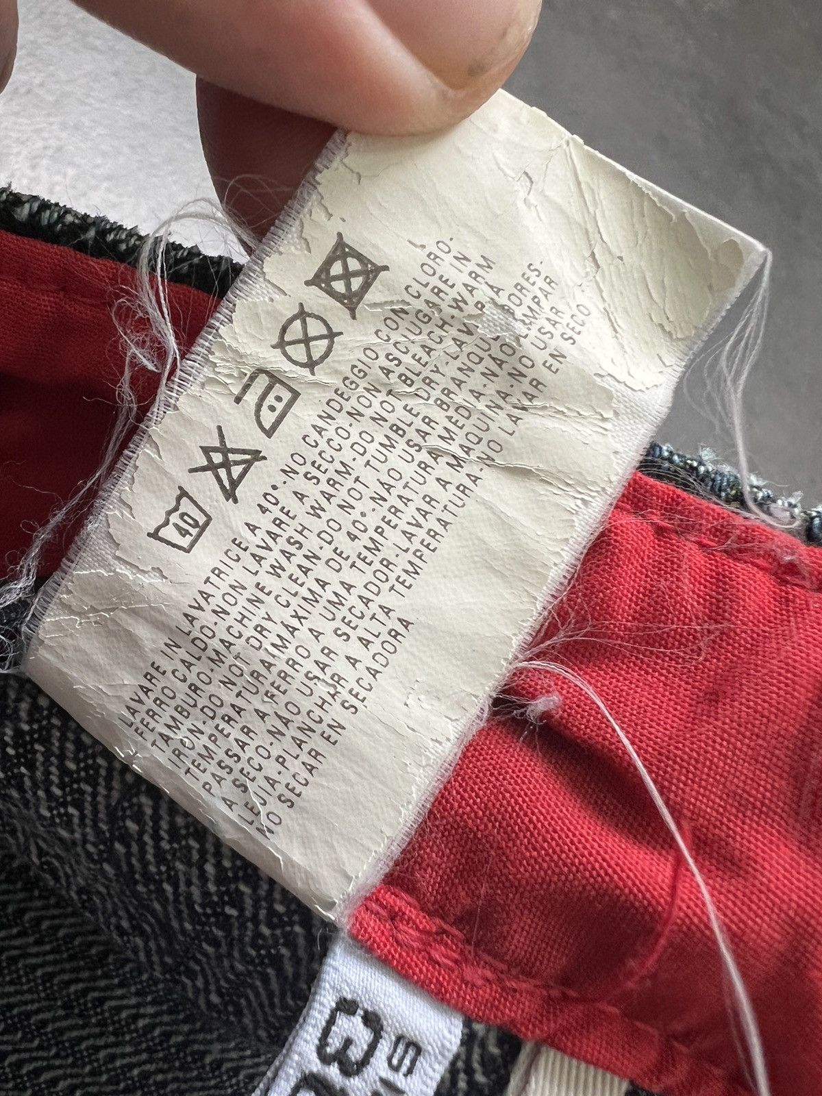 Emporio Armani × Hysteric Glamour × If Six Was Nine Archive flared Armani jeans baggy y2k if six was nine style Size US 33 - 15 Thumbnail