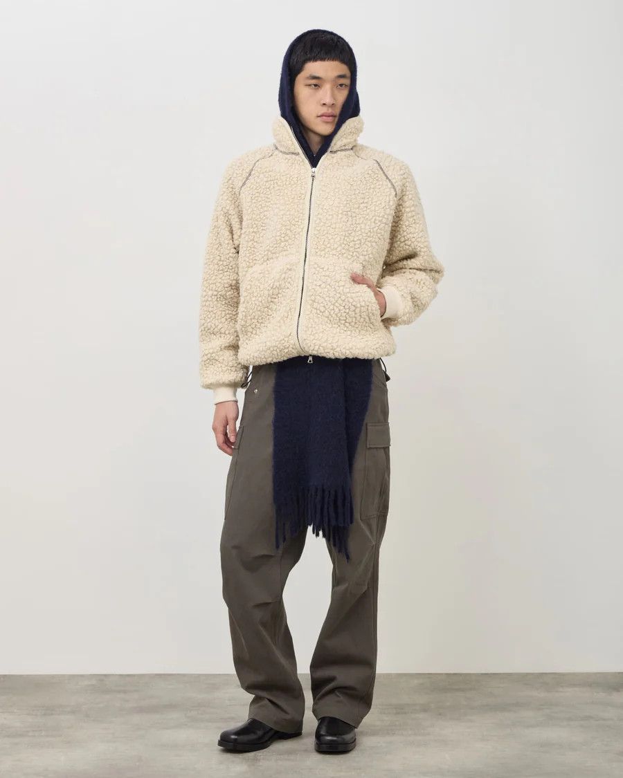 Daniel Simmons Daniel Simmons Wool Zip Up Fleece Cream Jacket L Size US L / EU 52-54 / 3 - 2 Thumbnail