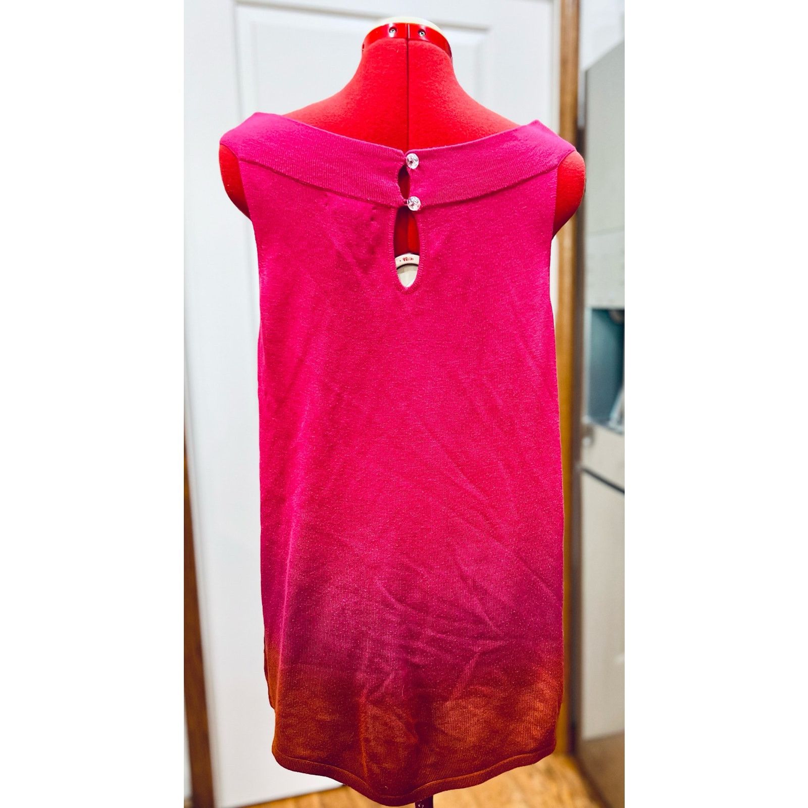 Other New York & Company ombre pullover sleeveless tunic sweater Size XL / US 12-14 / IT 48-50 - 3 Thumbnail