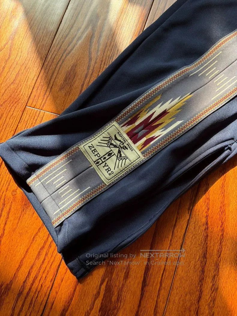 Kapital Kapital 23ss ethnic style straight leg casual pants . Size US 32 / EU 48 - 3 Thumbnail