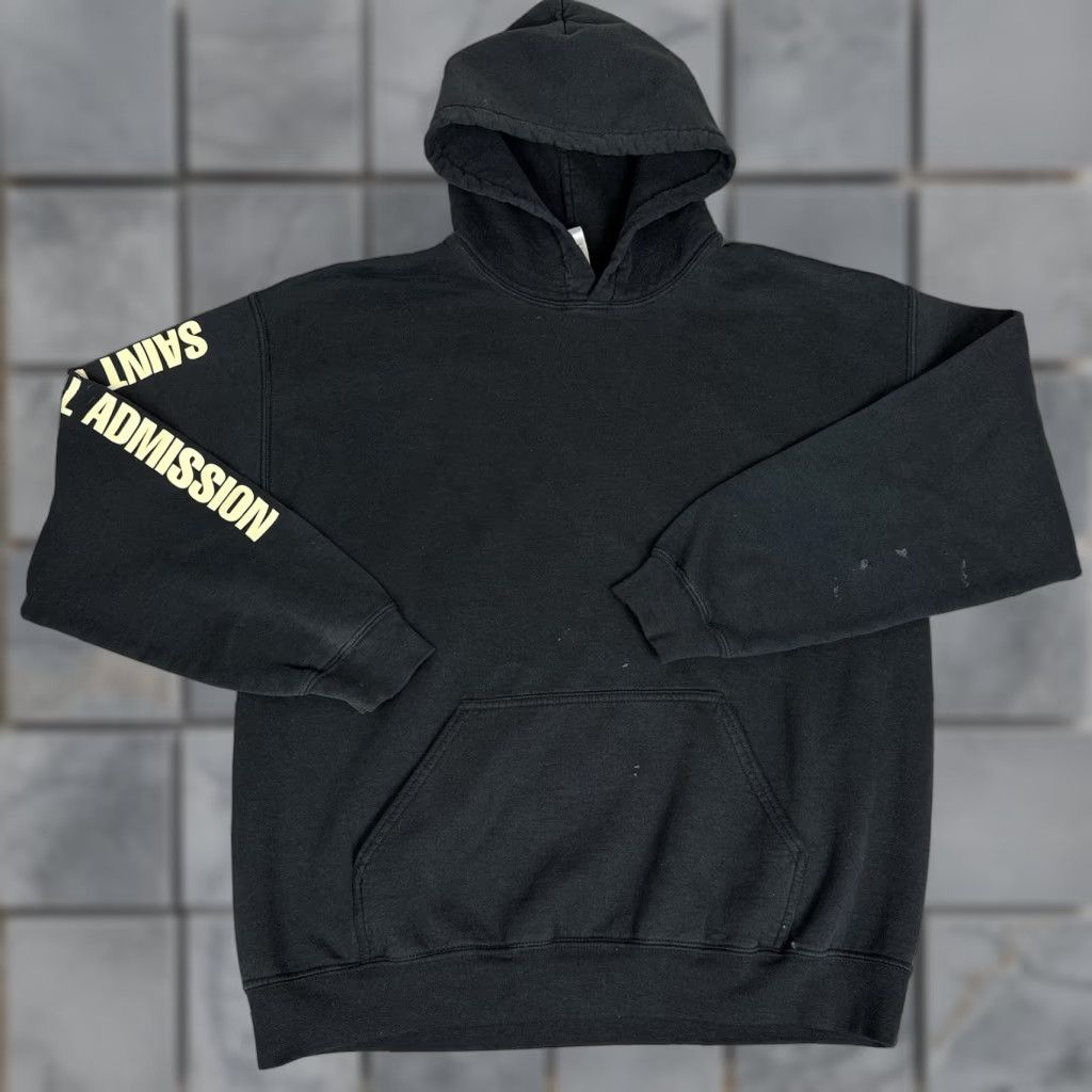 Gildan VINTAGE Kanye West Saint Pablo Sweatshirt Mens L Black Pullover Hooded Graphic Print Logo Size US L / EU 52-54 / 3 - 1 Thumbnail