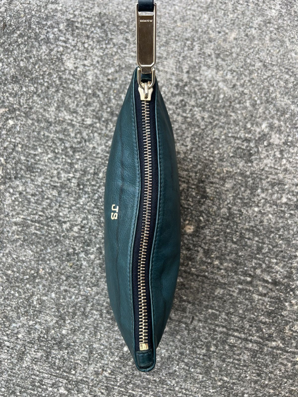 Jil Sander Jil Sander Made in Italy Patina Leather Clutch Bag Size ONE SIZE - 3 Thumbnail