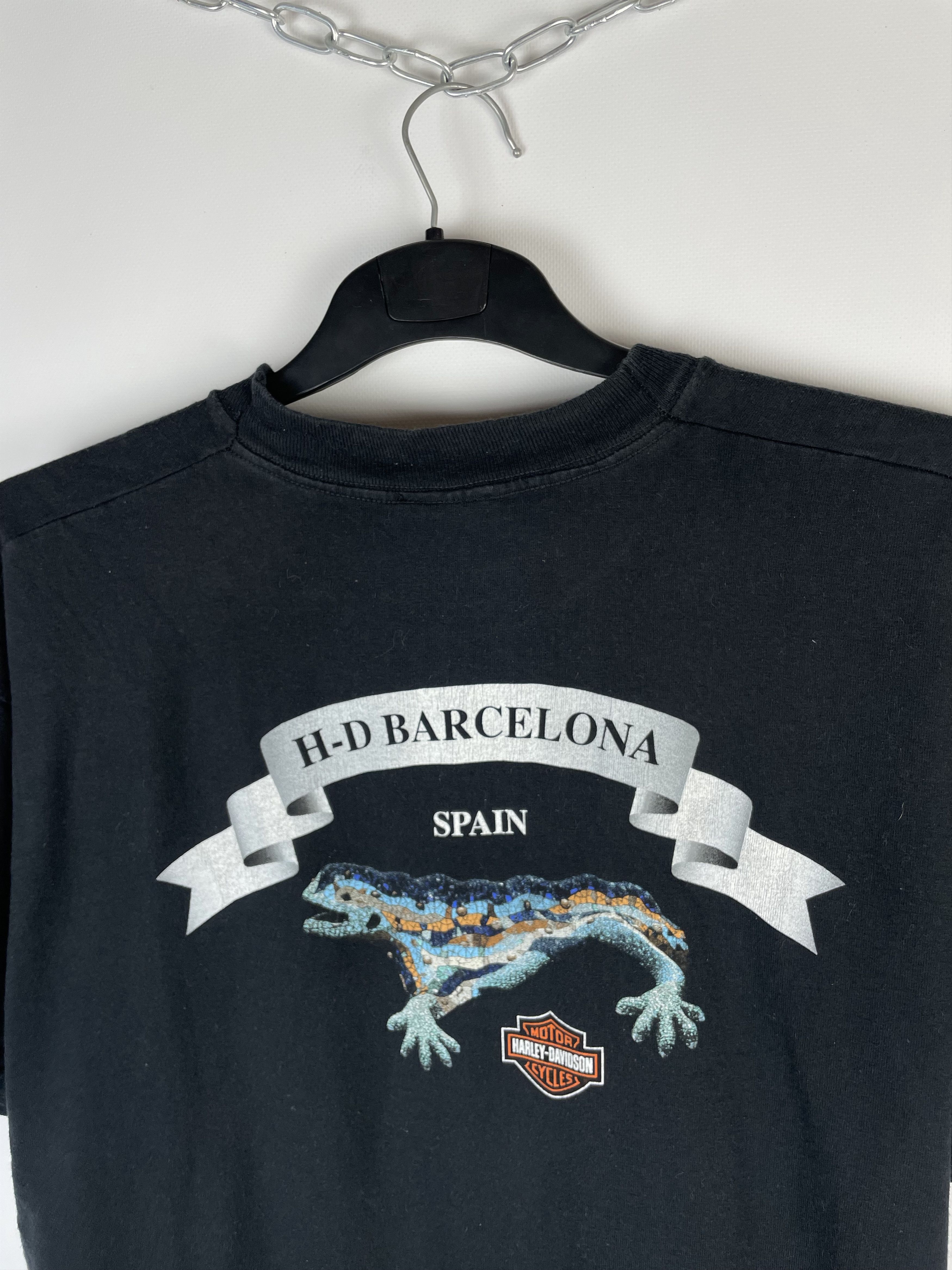 Harley Davidson × Vintage Vintage HARLEY DAVIDSON Tee Graphic T-Shirt Size US XL / EU 56 / 4 - 9 Thumbnail