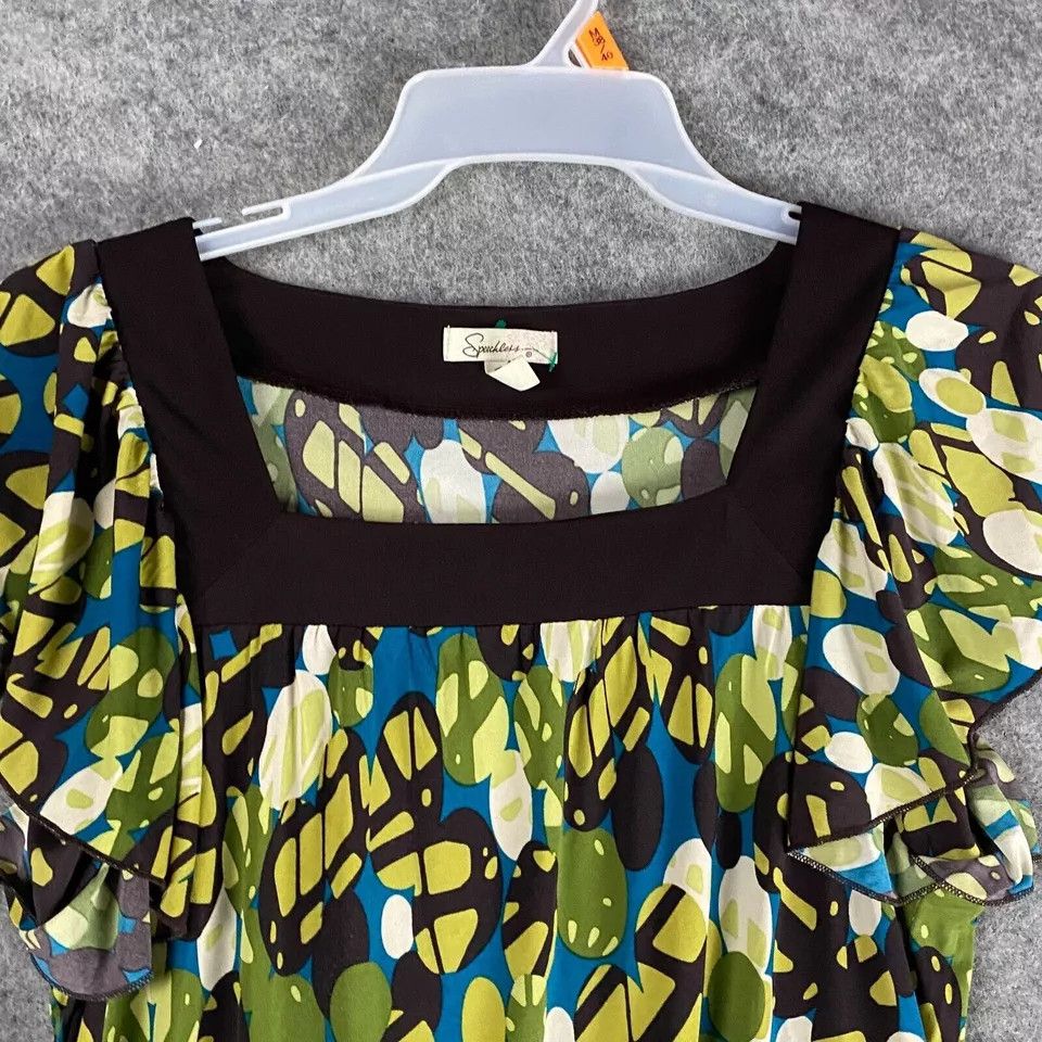 Other Speechless Top Large Women's Half Sleeve Adults Multicolor L Size L / US 10 / IT 46 - 2 Thumbnail