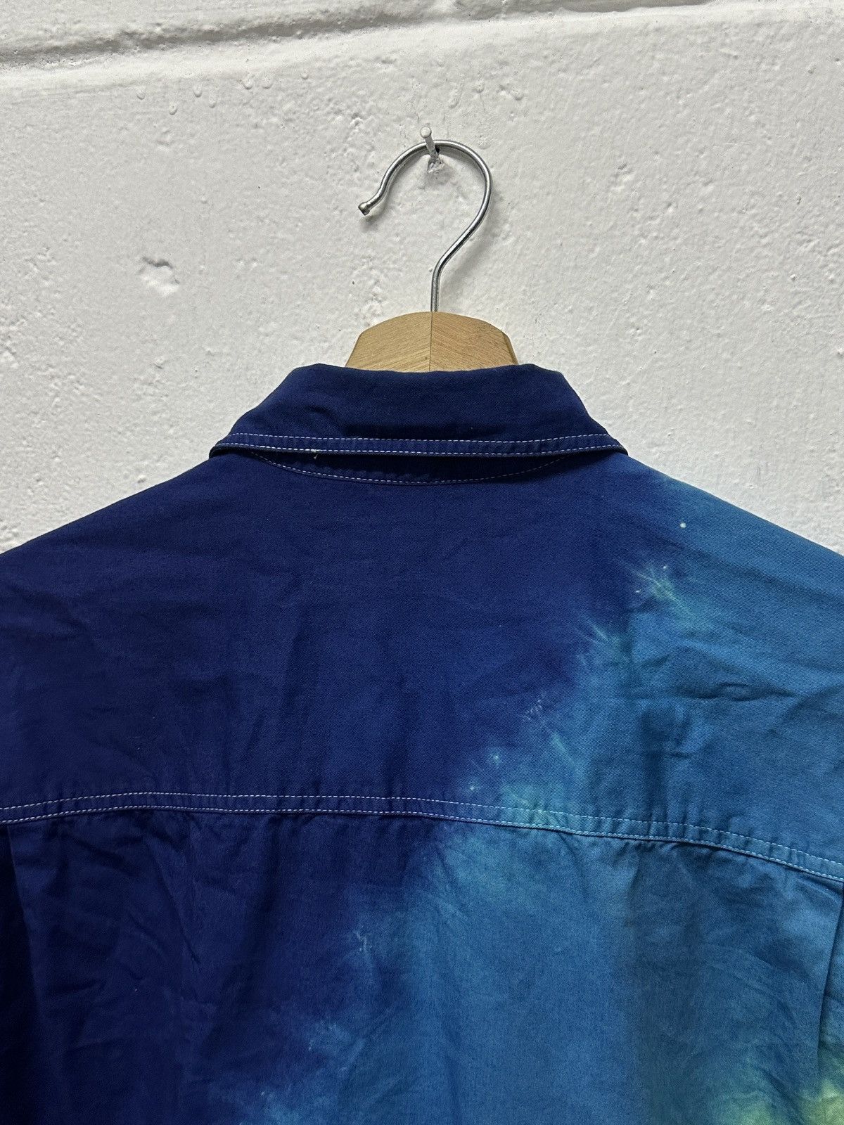 Designer × Kansai Yamamoto 1980- Kansai Man By Kansai Yamamoto Tie-Dye Shirt Size US XL / EU 56 / 4 - 12 Thumbnail