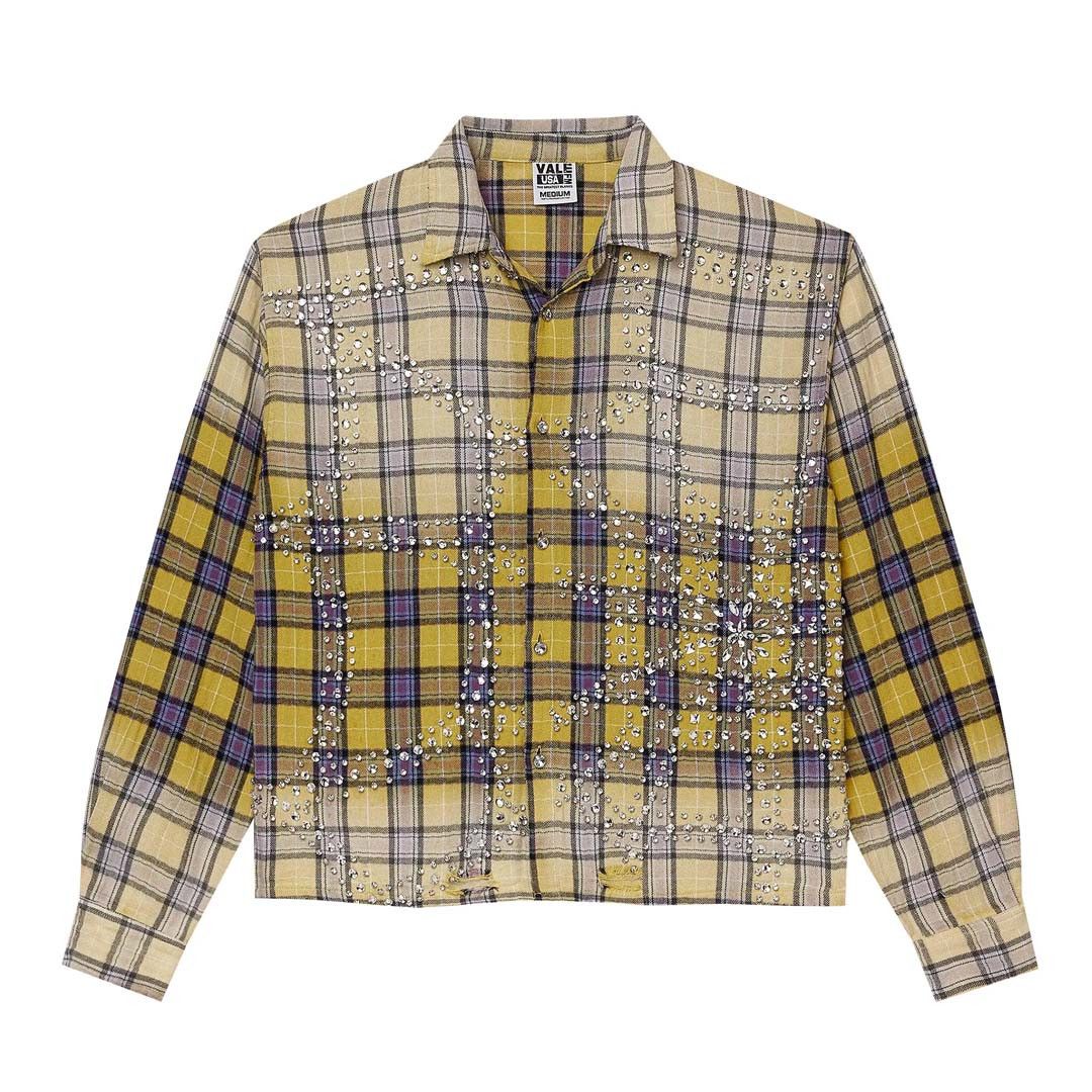 Vale Forever Lemonhead Flannel 'Yellow/Blue' Size US L / EU 52-54 / 3 - 1 Thumbnail