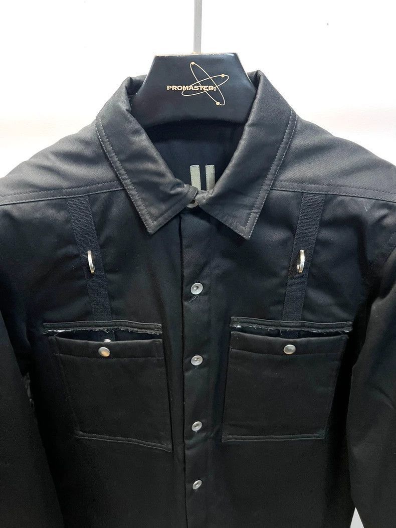 Rick Owens Drkshdw Rick Owens DRKSHDW Cotton Jacket Shirt-2508 Size US S / EU 44-46 / 1 - 4 Thumbnail