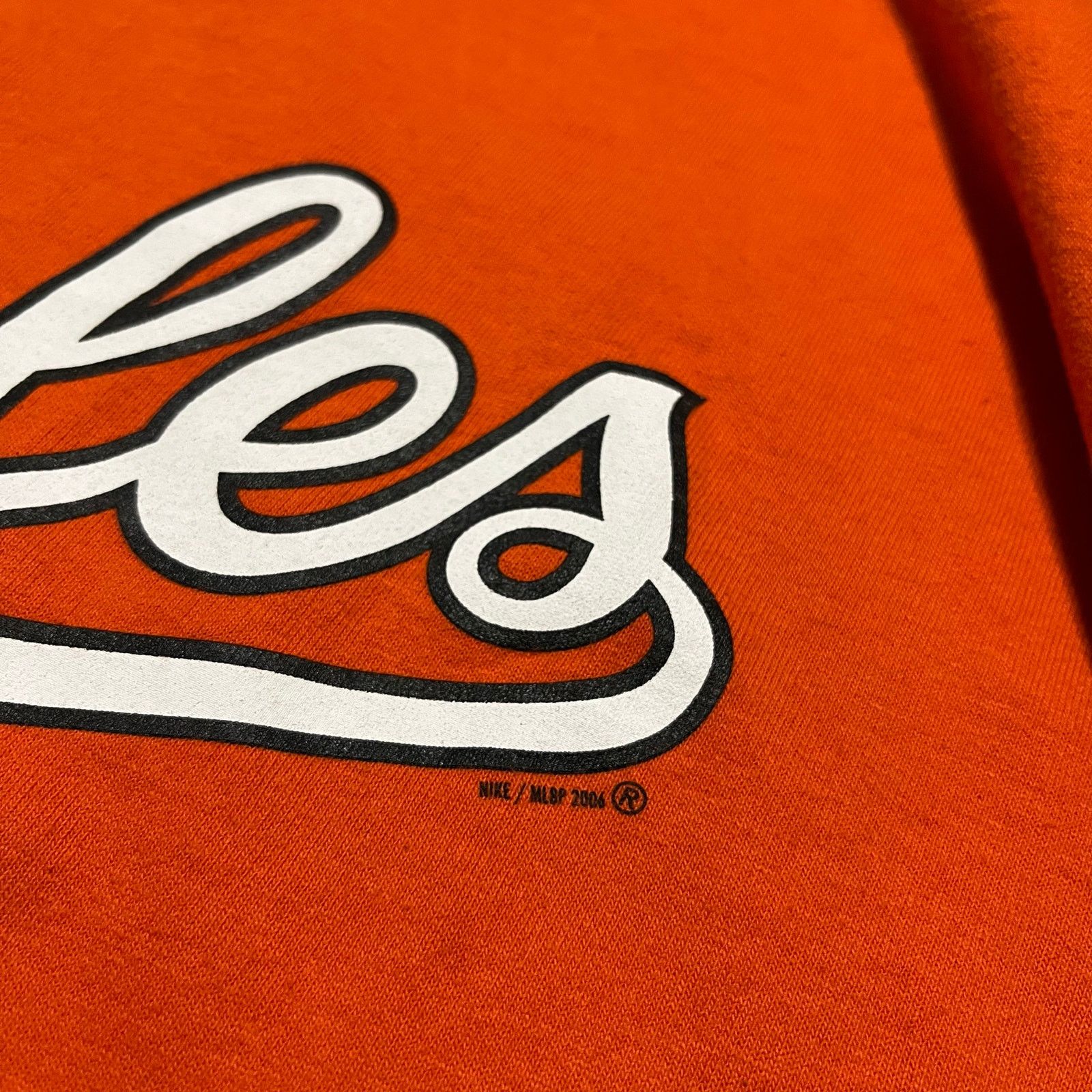 Nike Nike 2006 Orioles Nike Patched Logo MLB Orange Shirt Large Size US L / EU 52-54 / 3 - 4 Thumbnail