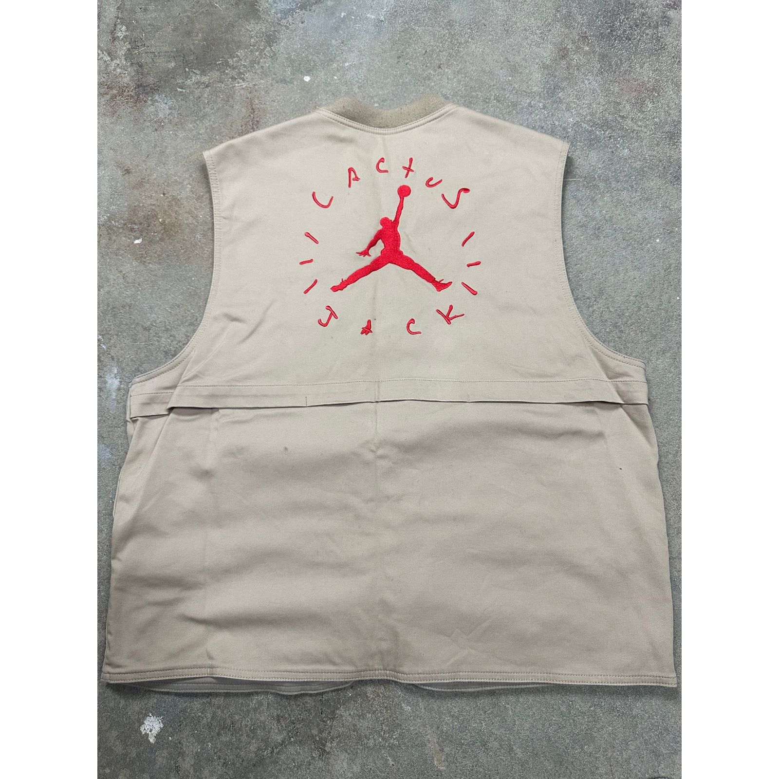 メンズウェア Air Jordan x Cactus Jack Utility Vest XL Travis Scott Cactus Jack Air Jordan Utility Vest - Size