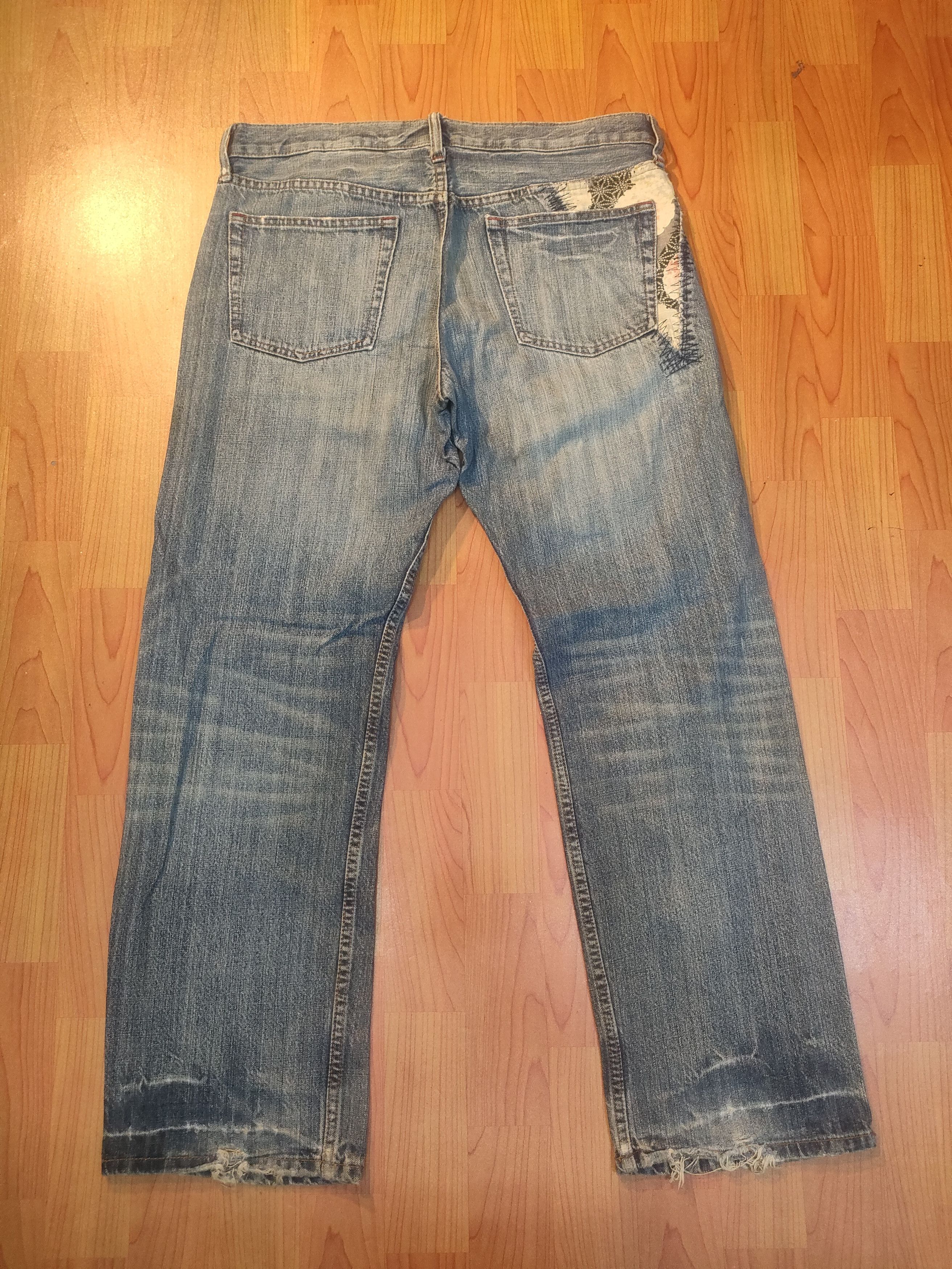 Japanese Brand × Takeo Kikuchi Takeo Kikuchi Distressed Jeans Size US 36 / EU 52 - 3 Thumbnail