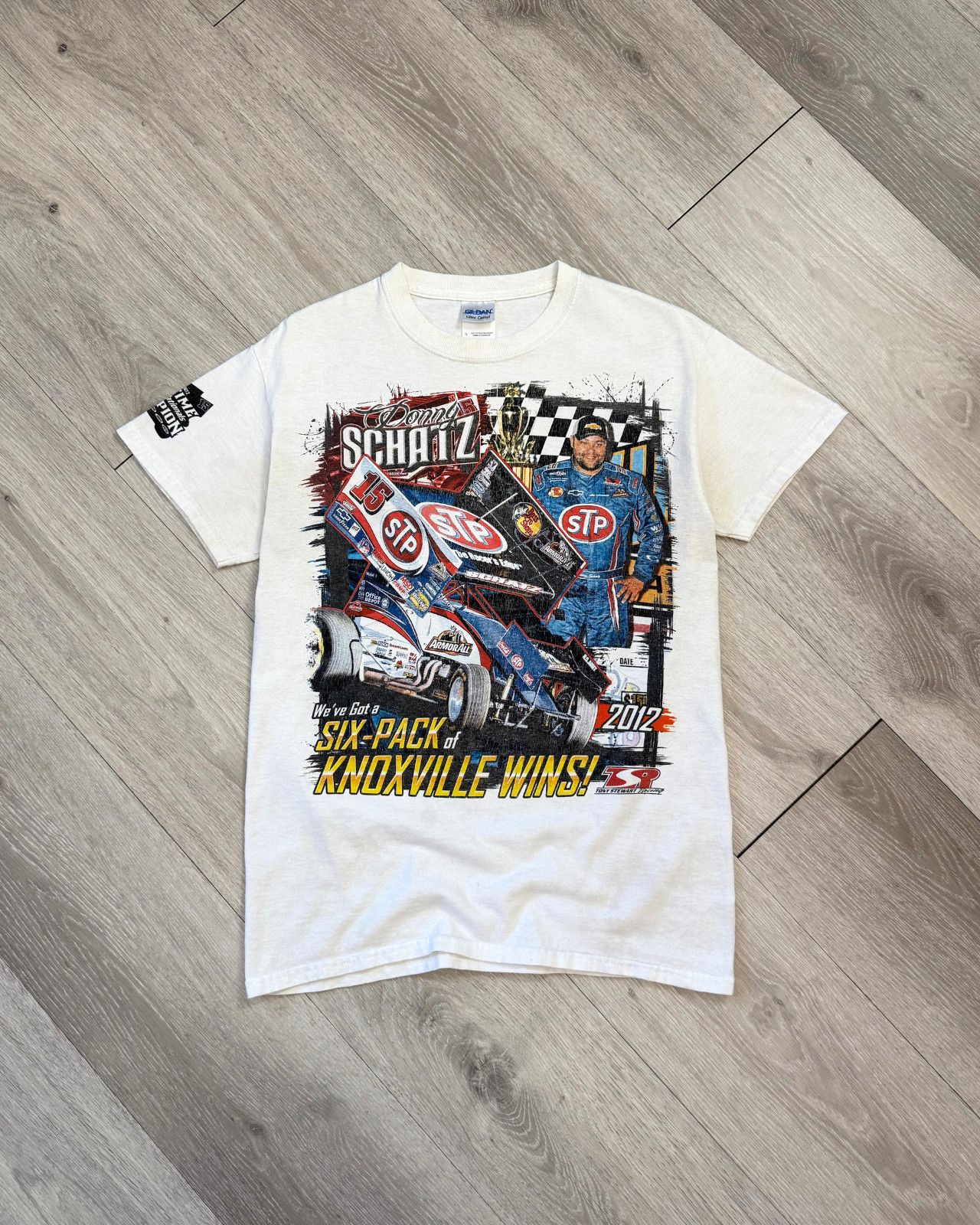 Gildan 2012 Donny Schatz Knoxville Nationals Champion T-Shirt Small Size US S / EU 44-46 / 1 - 1 Thumbnail